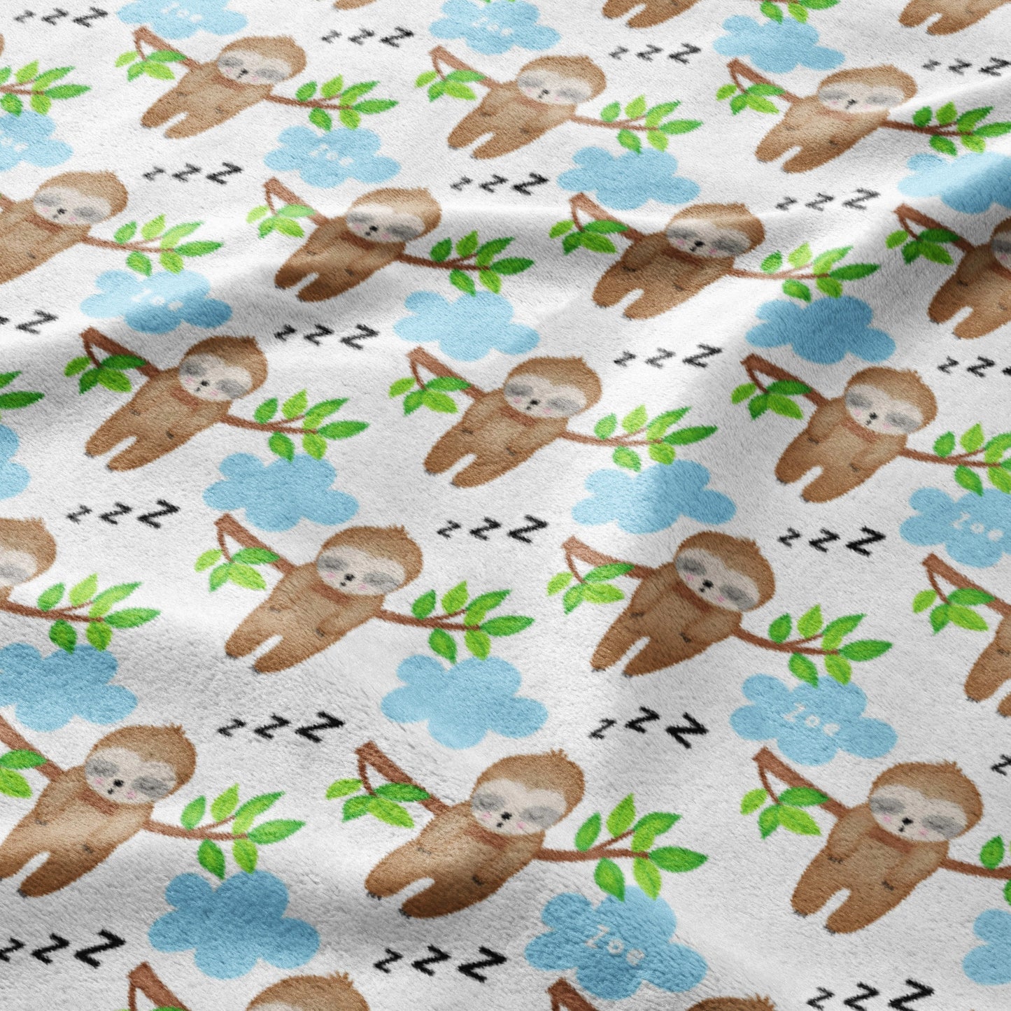 Sleepy Sloth Snuggle Blanket