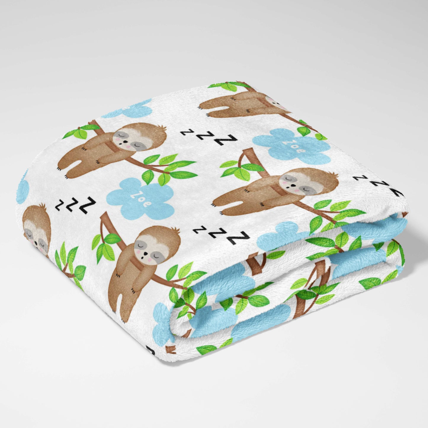 Sleepy Sloth Snuggle Blanket