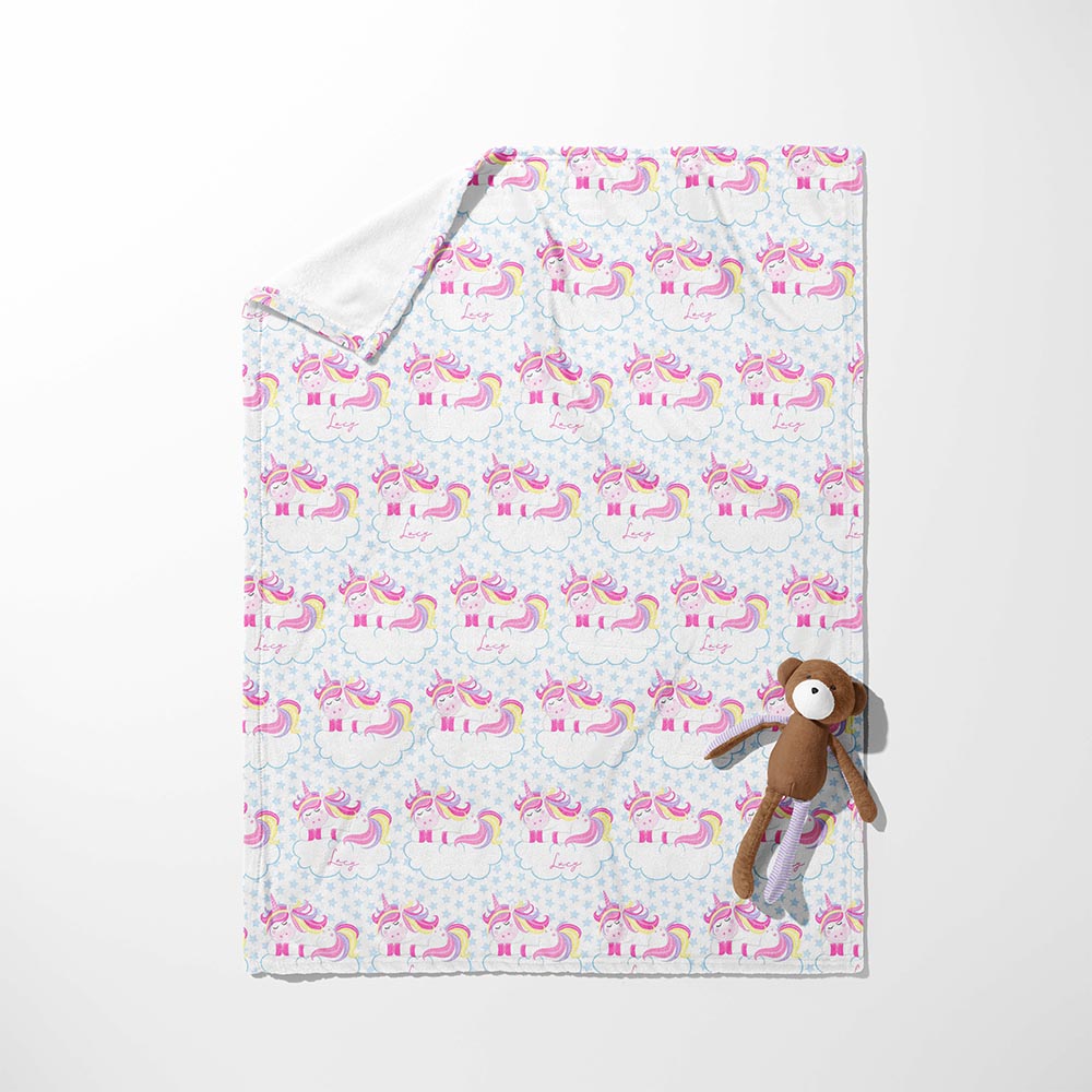 Unicorn Cloud Dreams Blanket