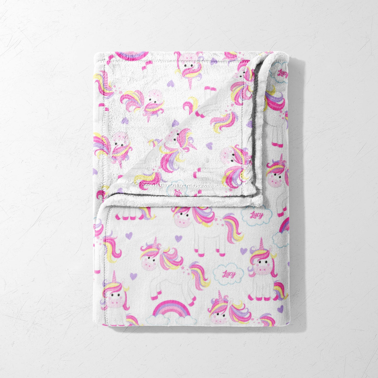 Unicorn Rainbow Parade Blanket