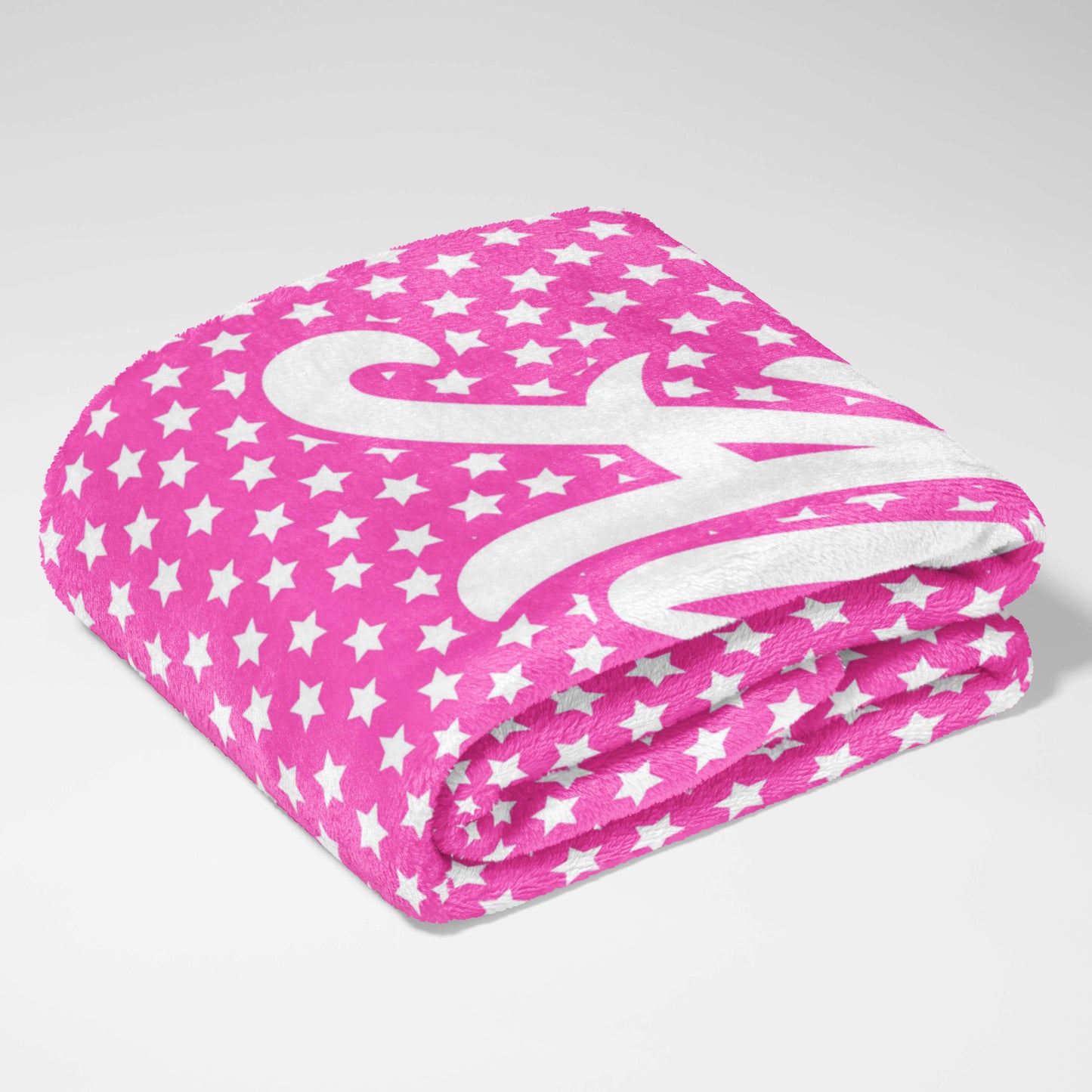 Pink Starry Night Blanket