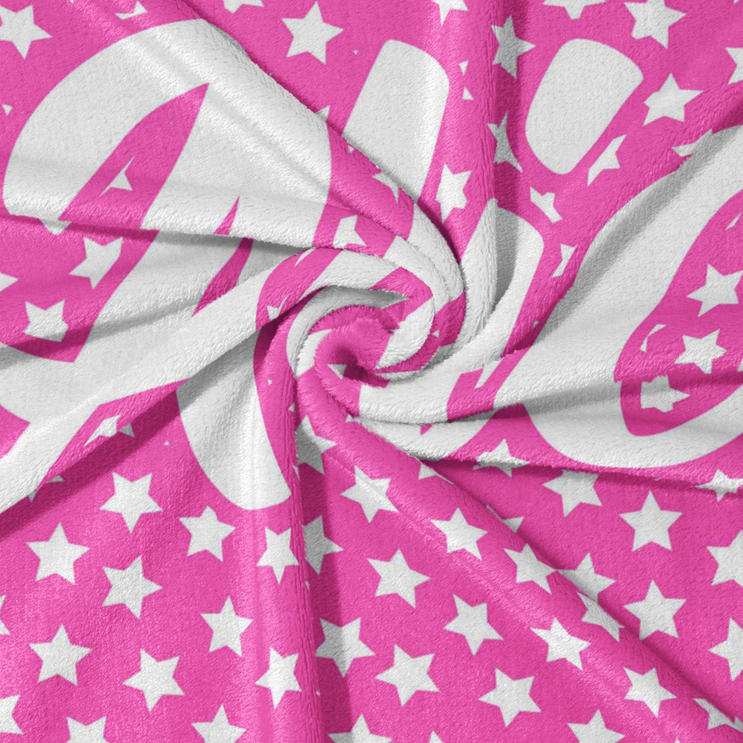 Pink Starry Night Blanket