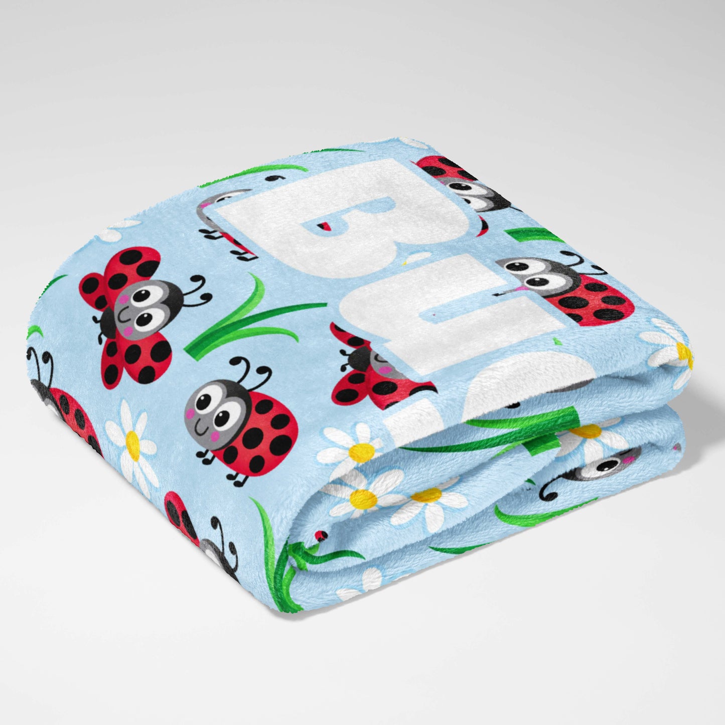 Ladybug Garden Giggles Blanket