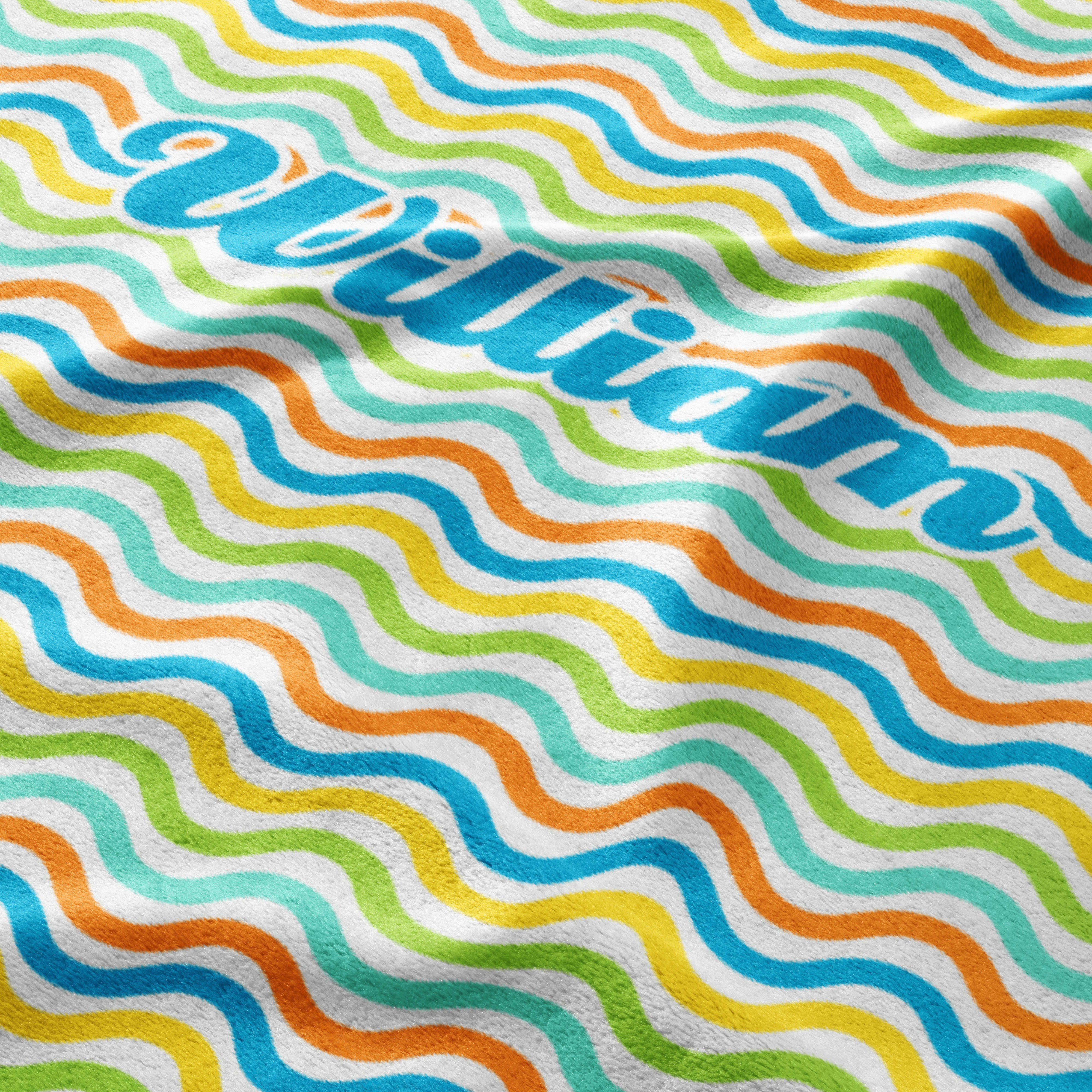 Rainbow Ripple Snuggle Blanket