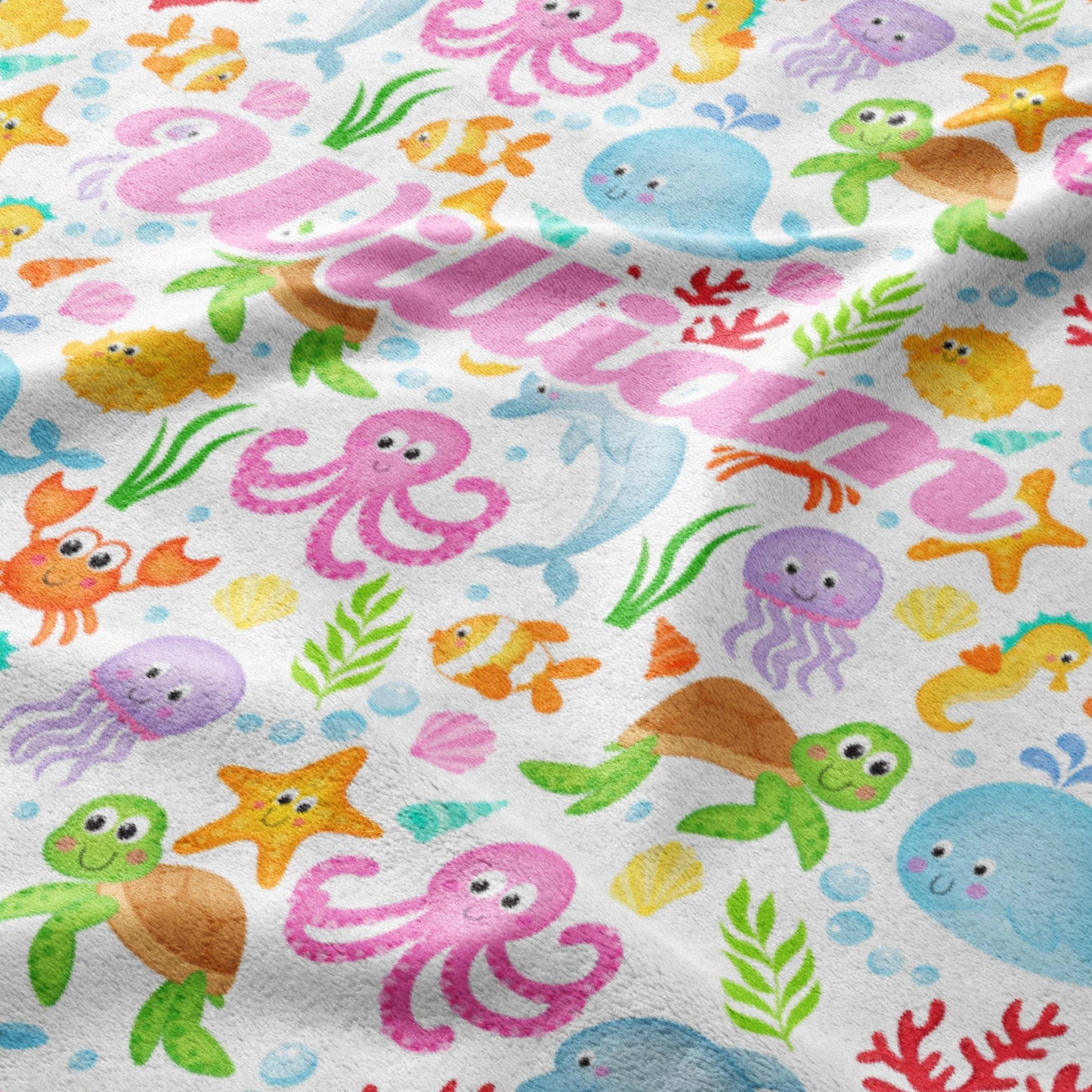 Ocean Buddies Snuggle Blanket