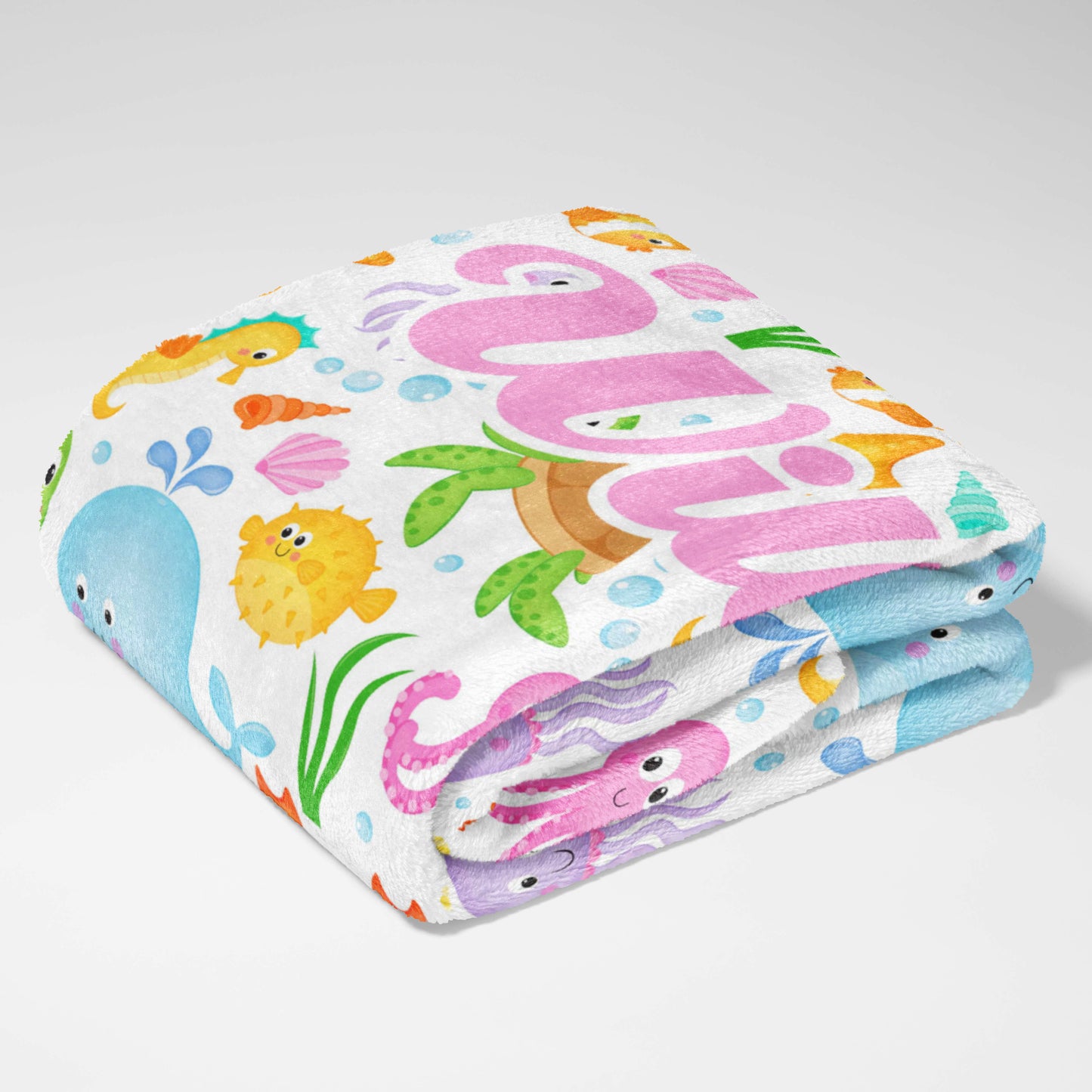 Ocean Buddies Snuggle Blanket