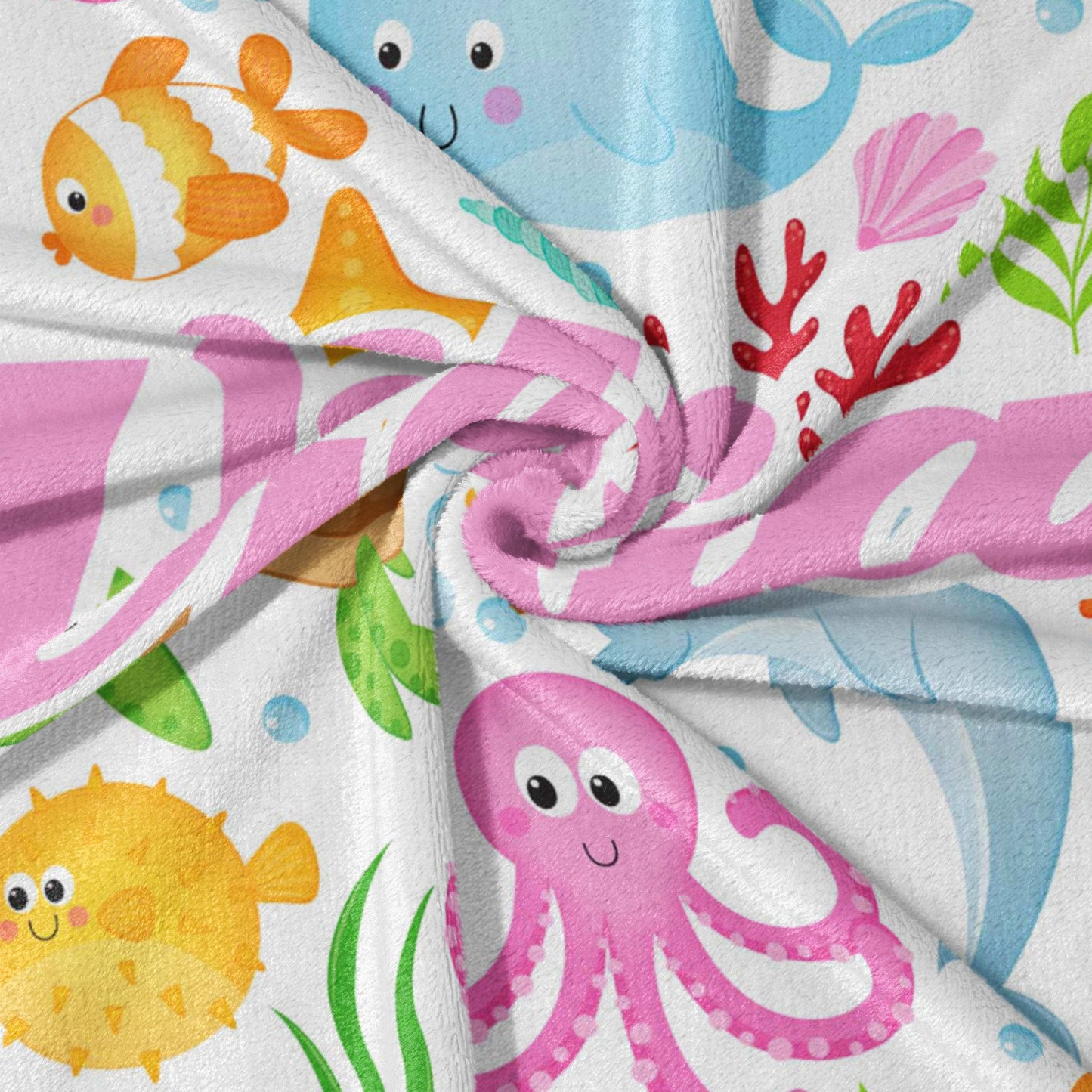 Ocean Buddies Snuggle Blanket