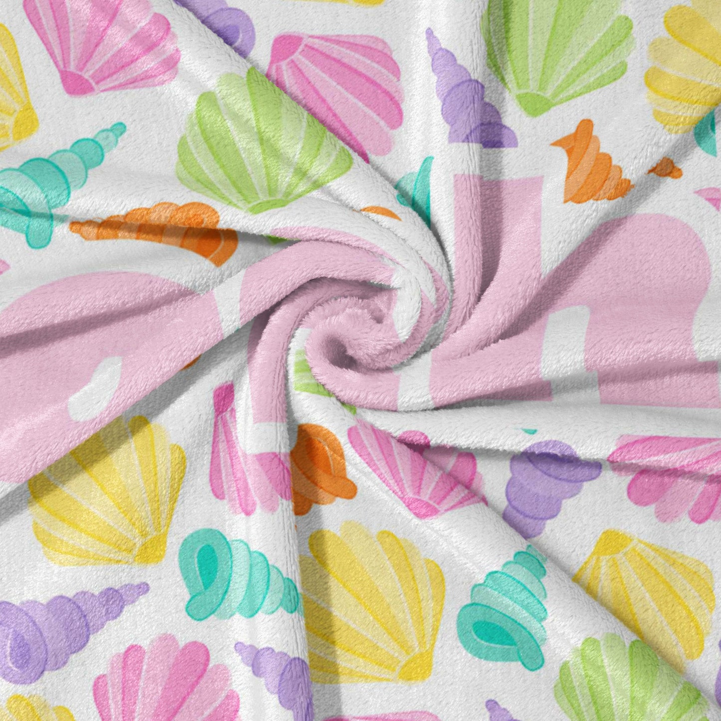 Seashell Shore Snuggle Blanket