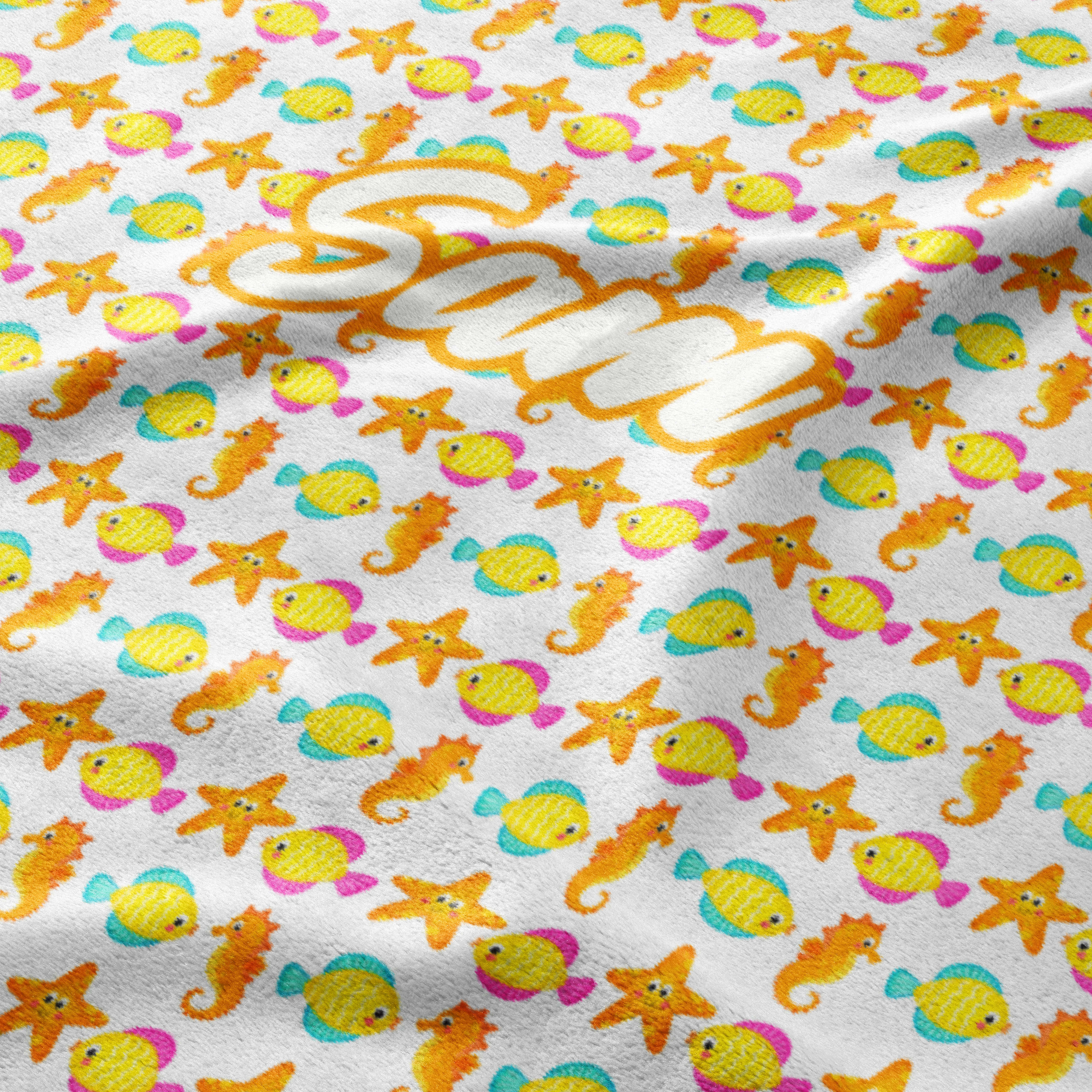 Ocean Friends Snuggle Blanket