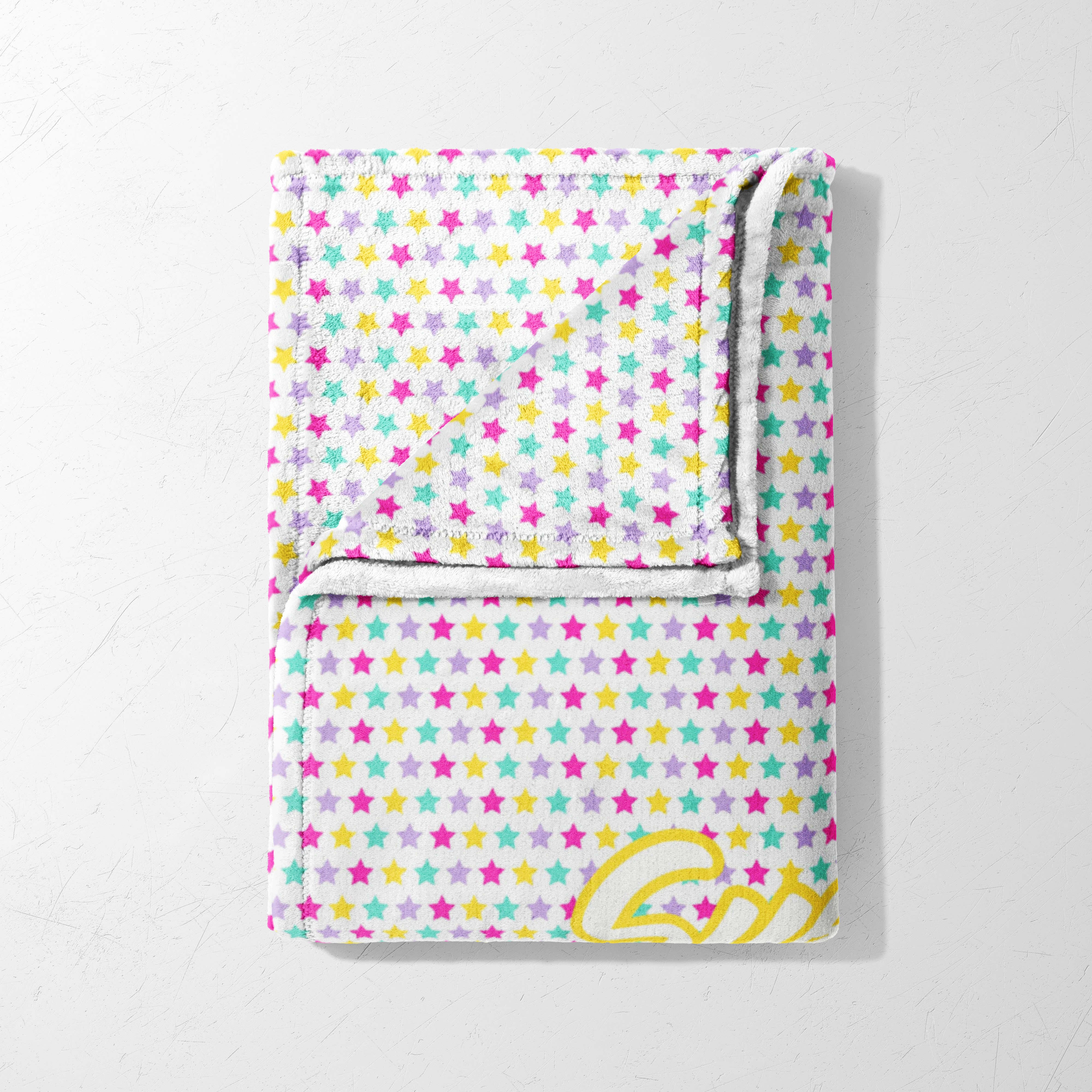 Rainbow Star Blanket