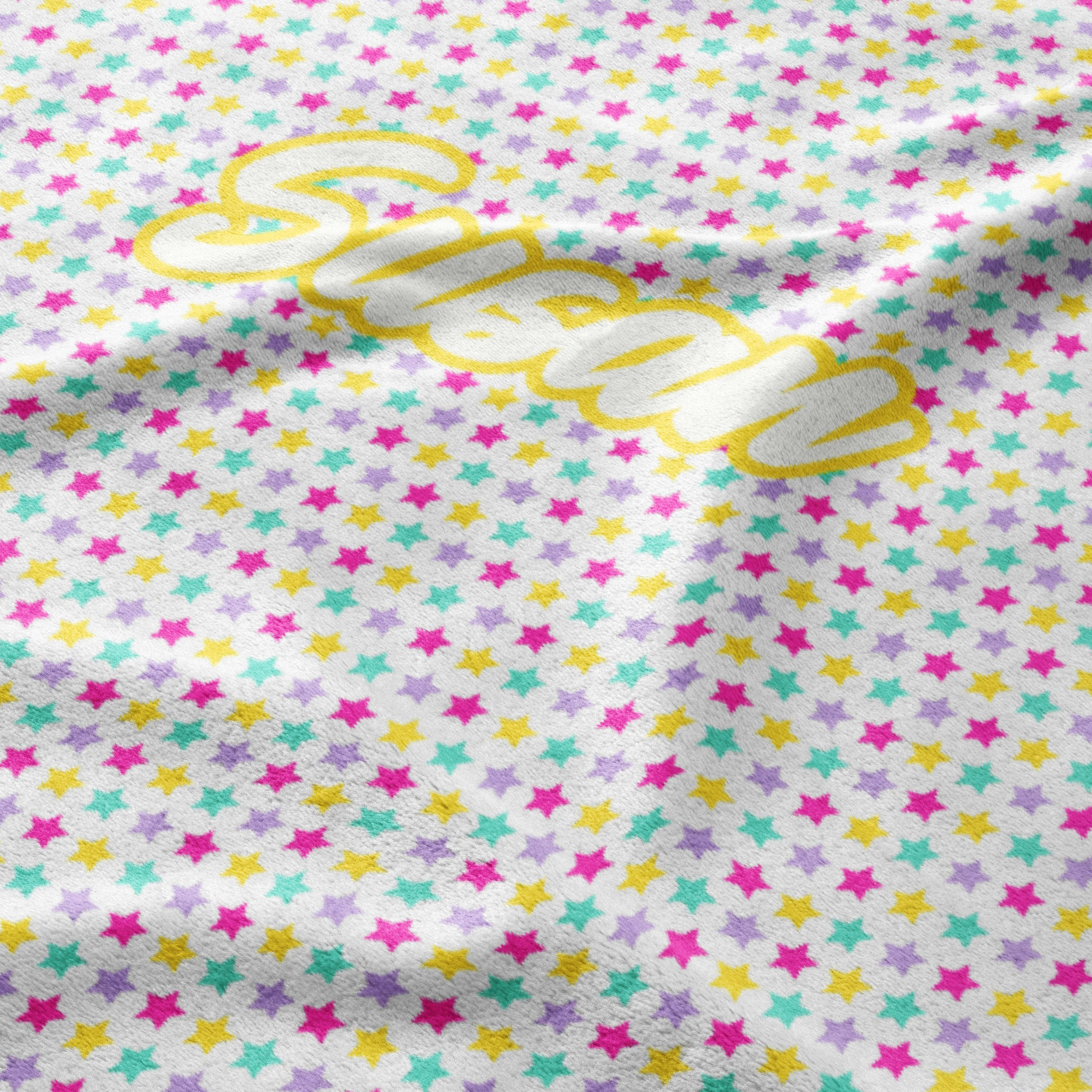 Rainbow Star Blanket