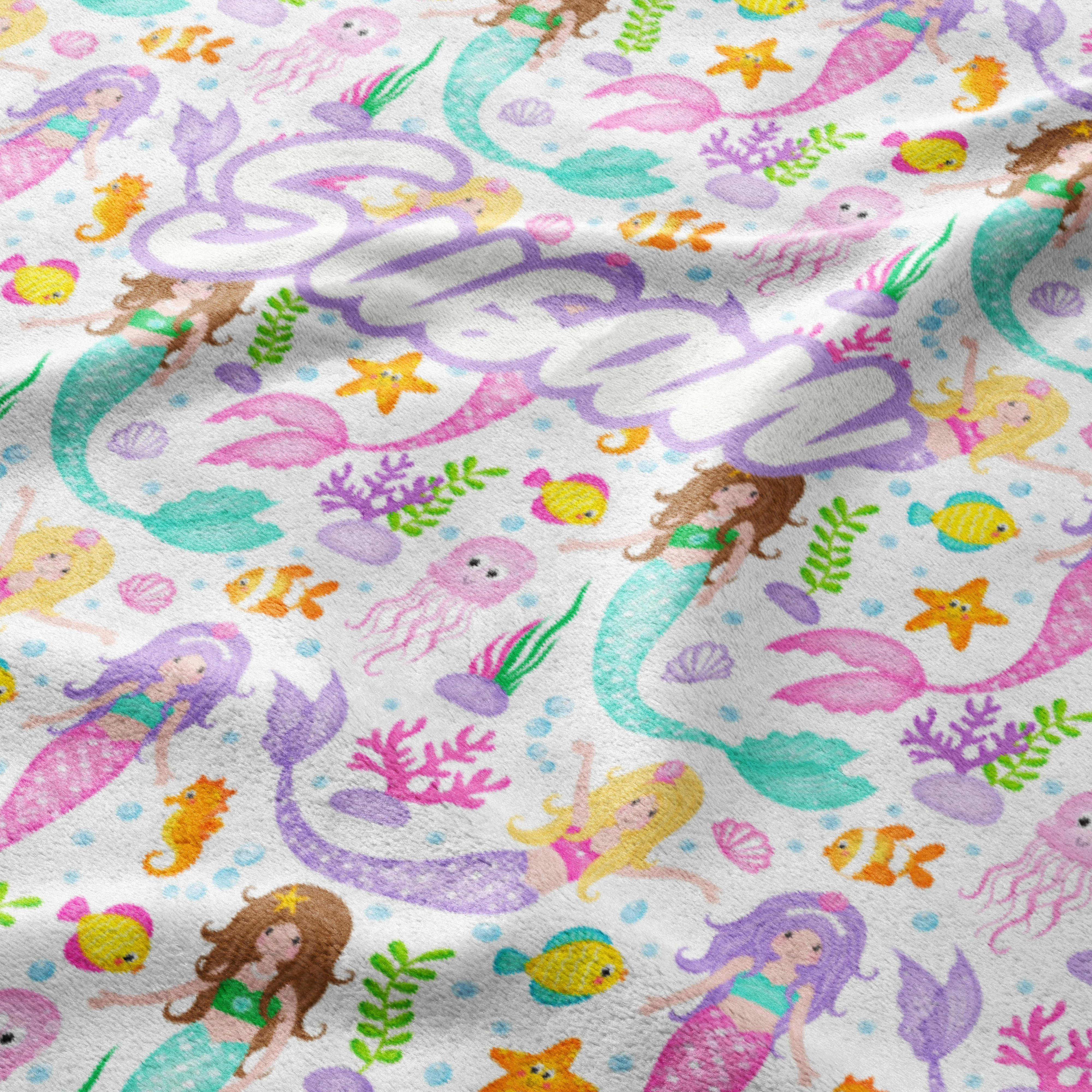 Undersea Mermaid Blanket