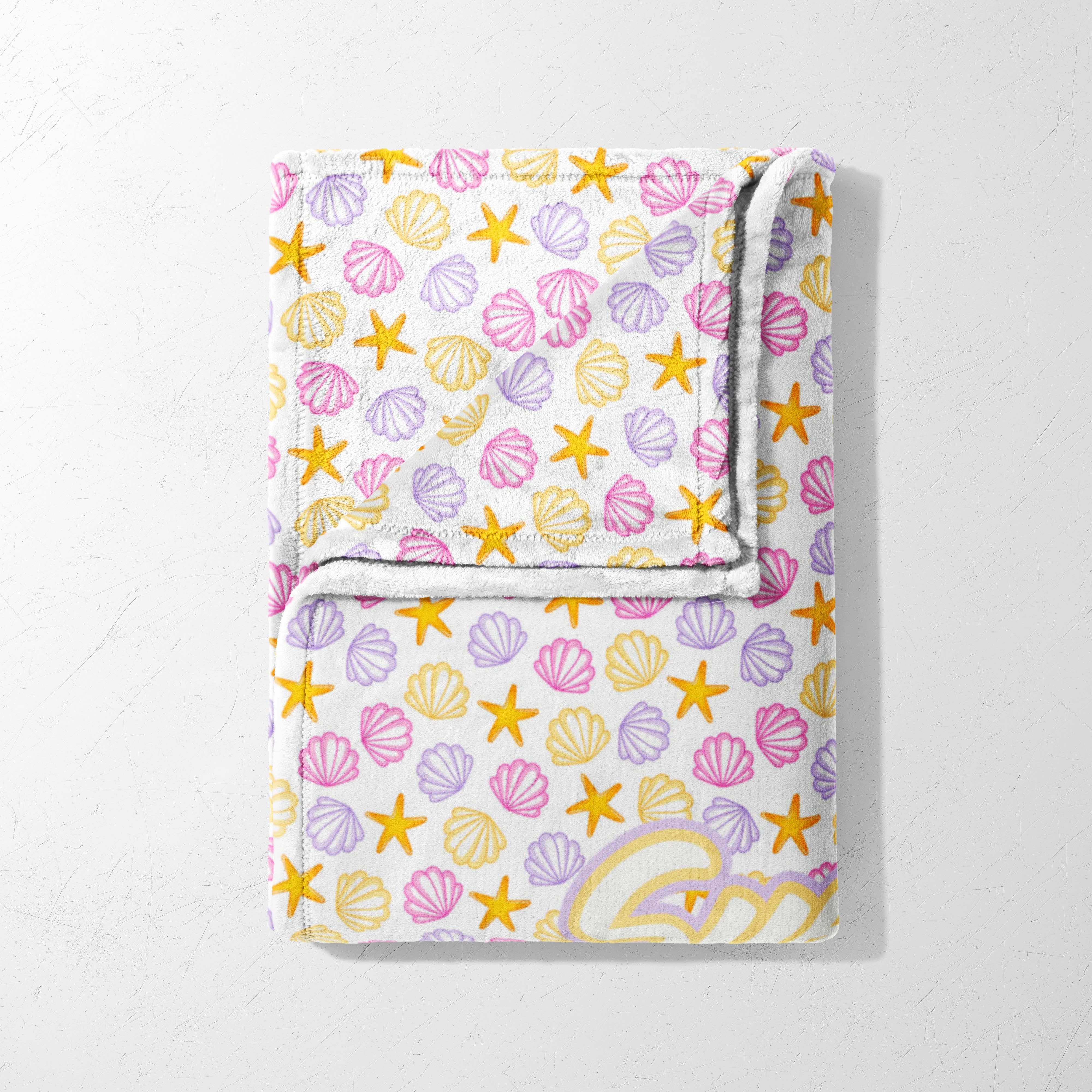 Seaside Shells Blanket