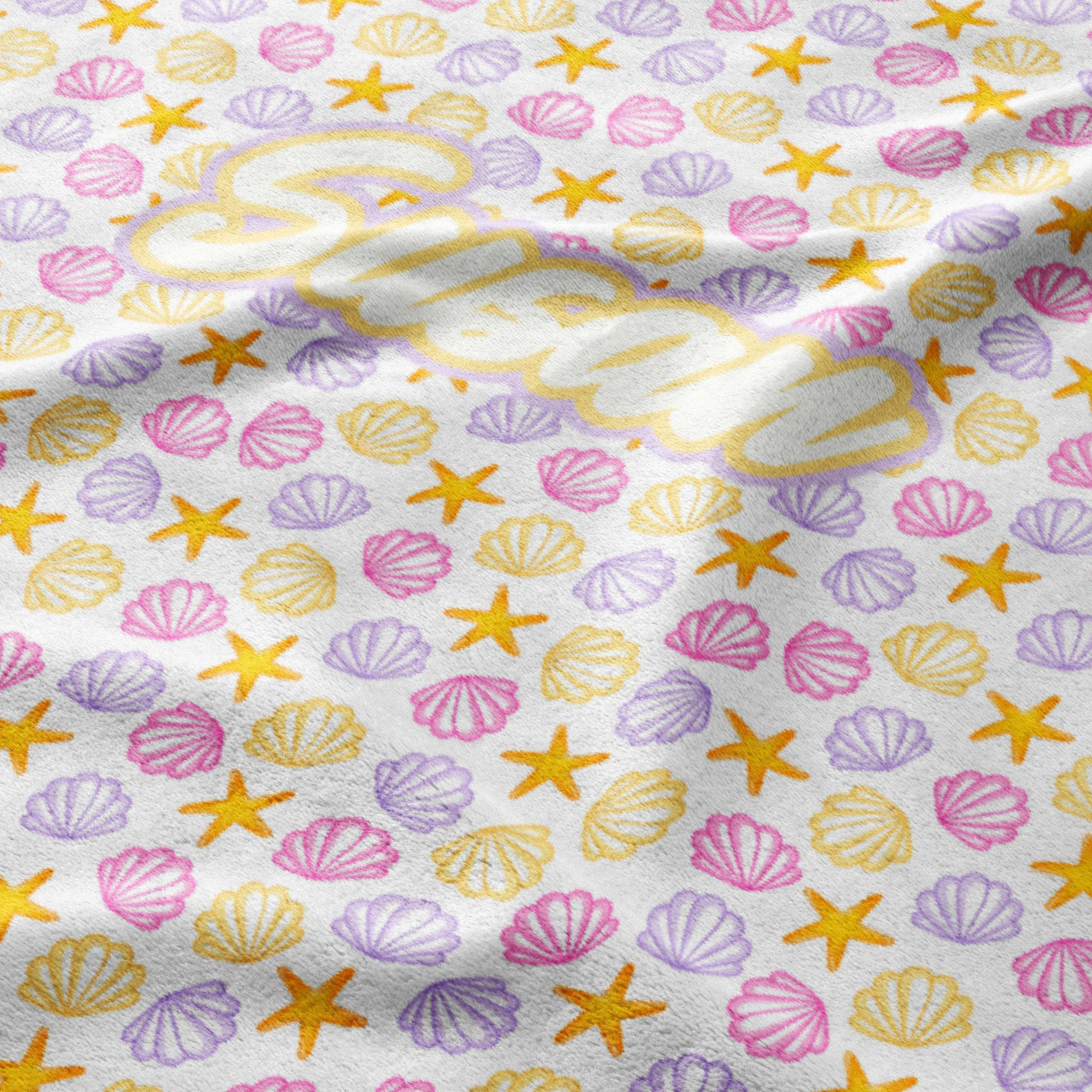 Seaside Shells Blanket