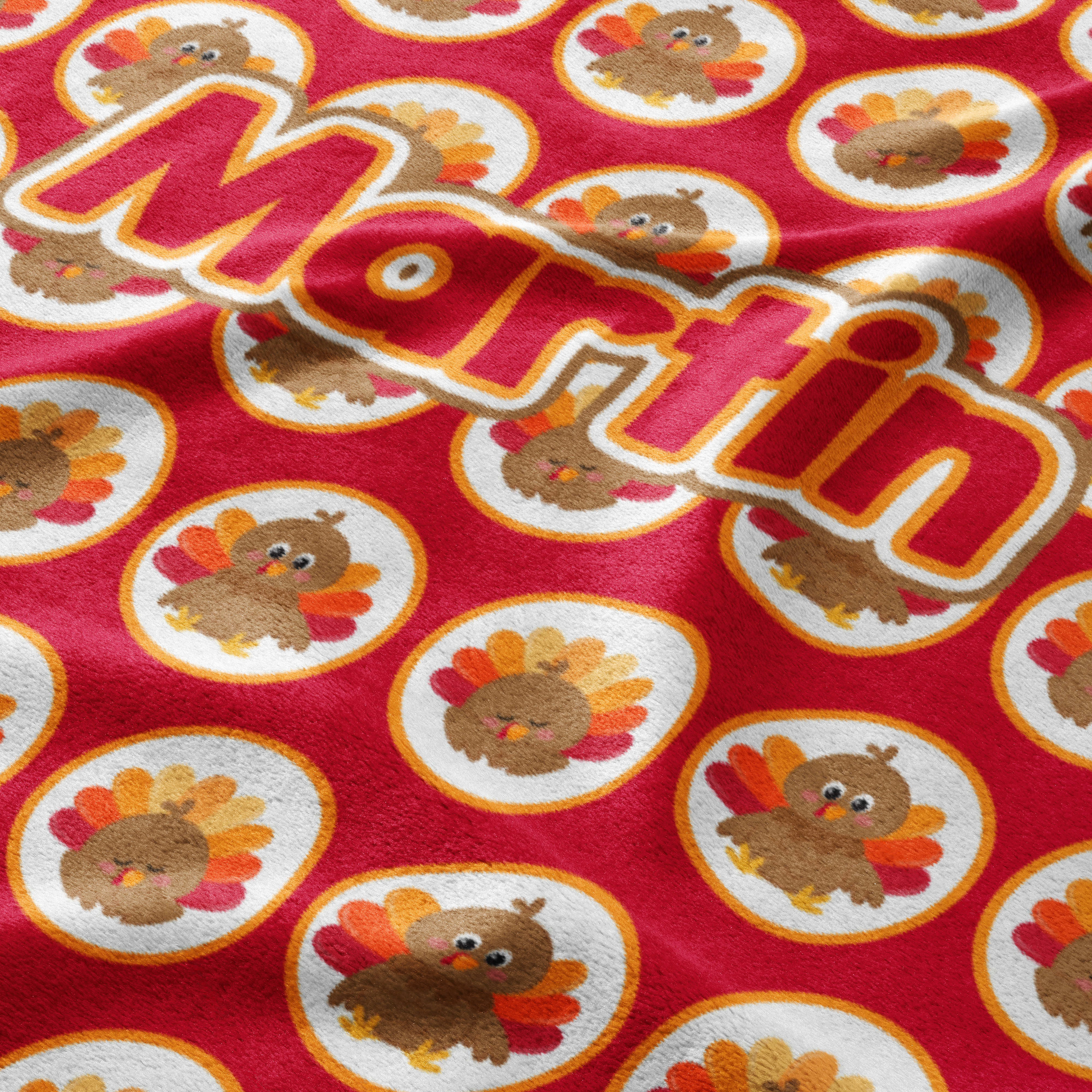 Turkey Circles Blanket