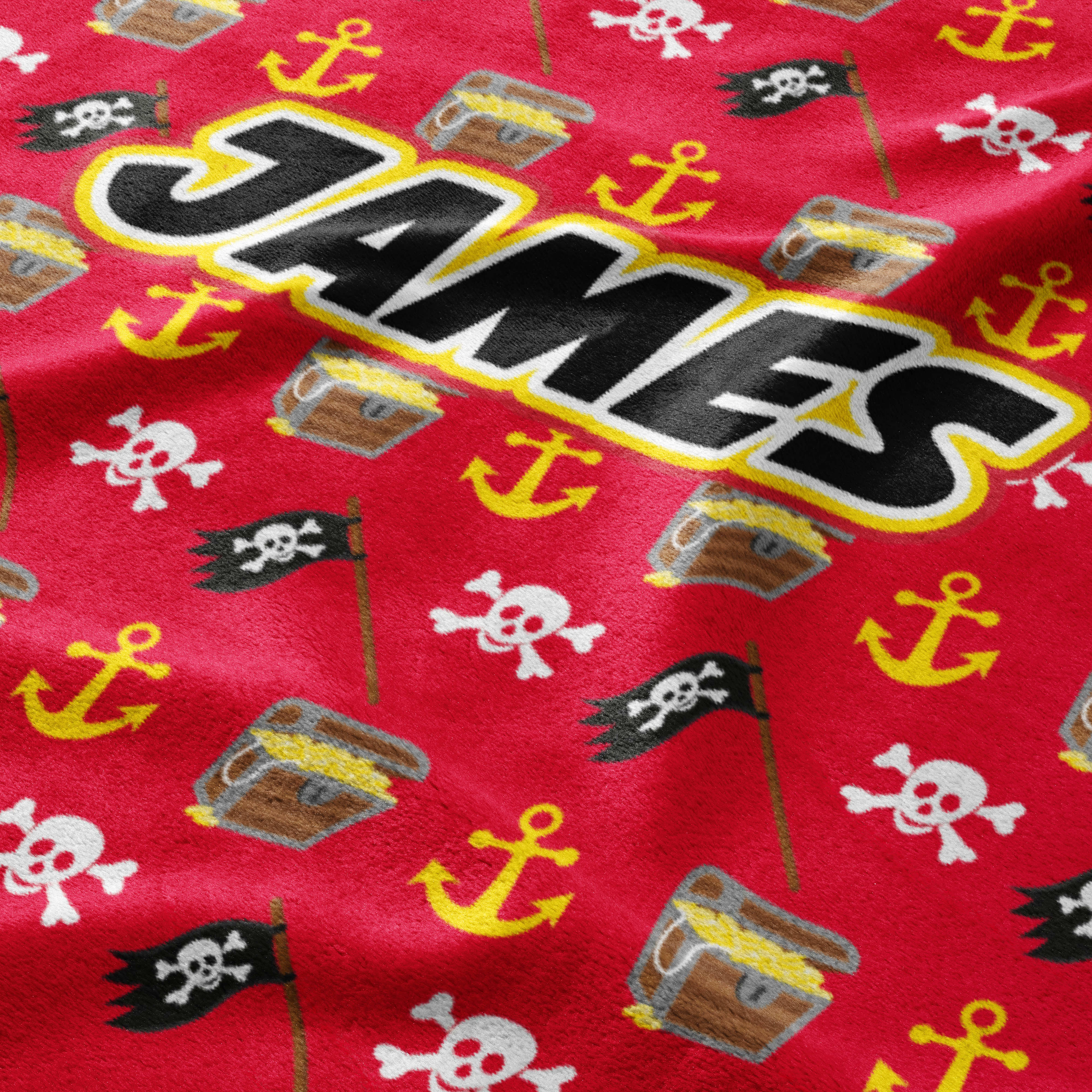 Pirate Treasure Blanket