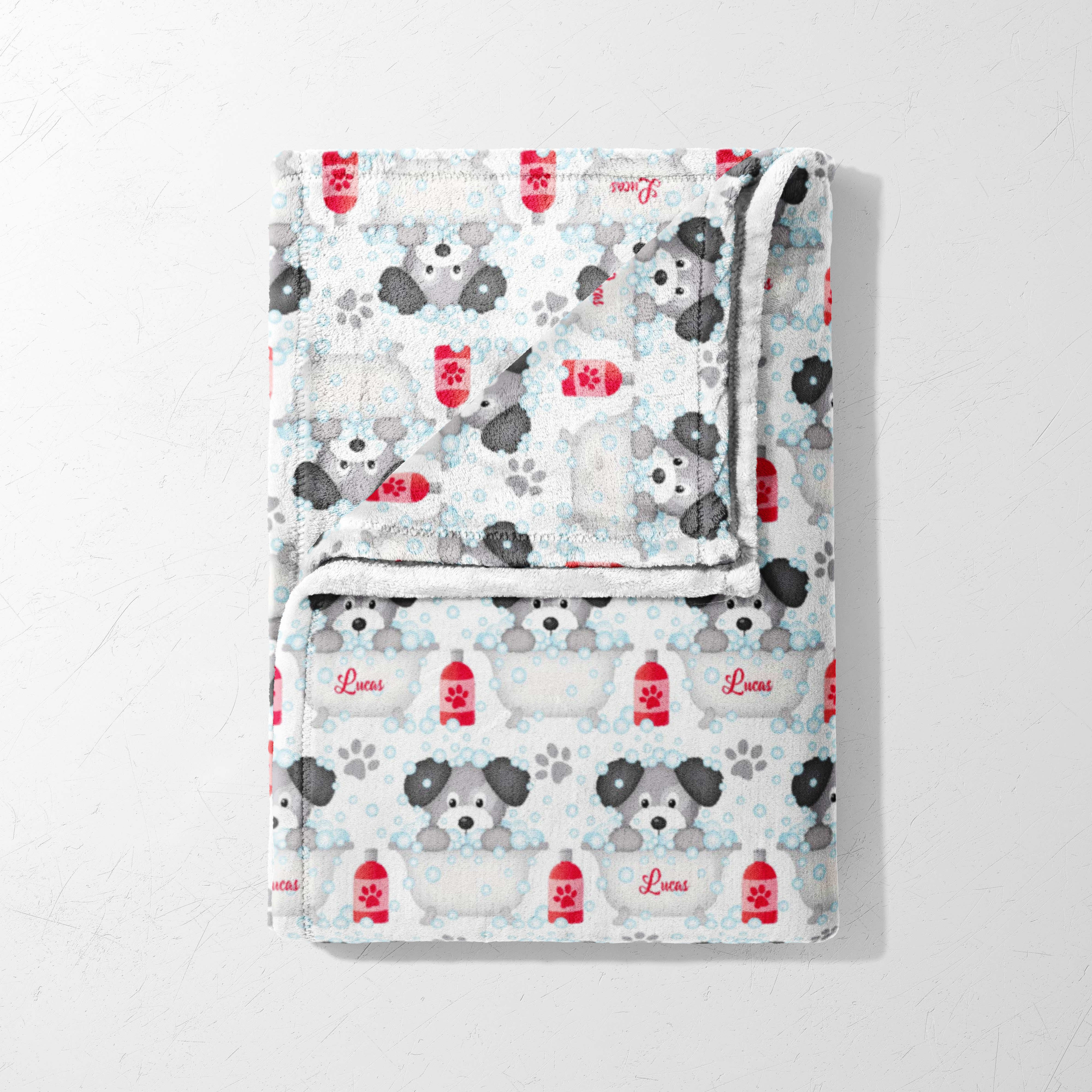 Puppy & Rocket Adventure Blanket