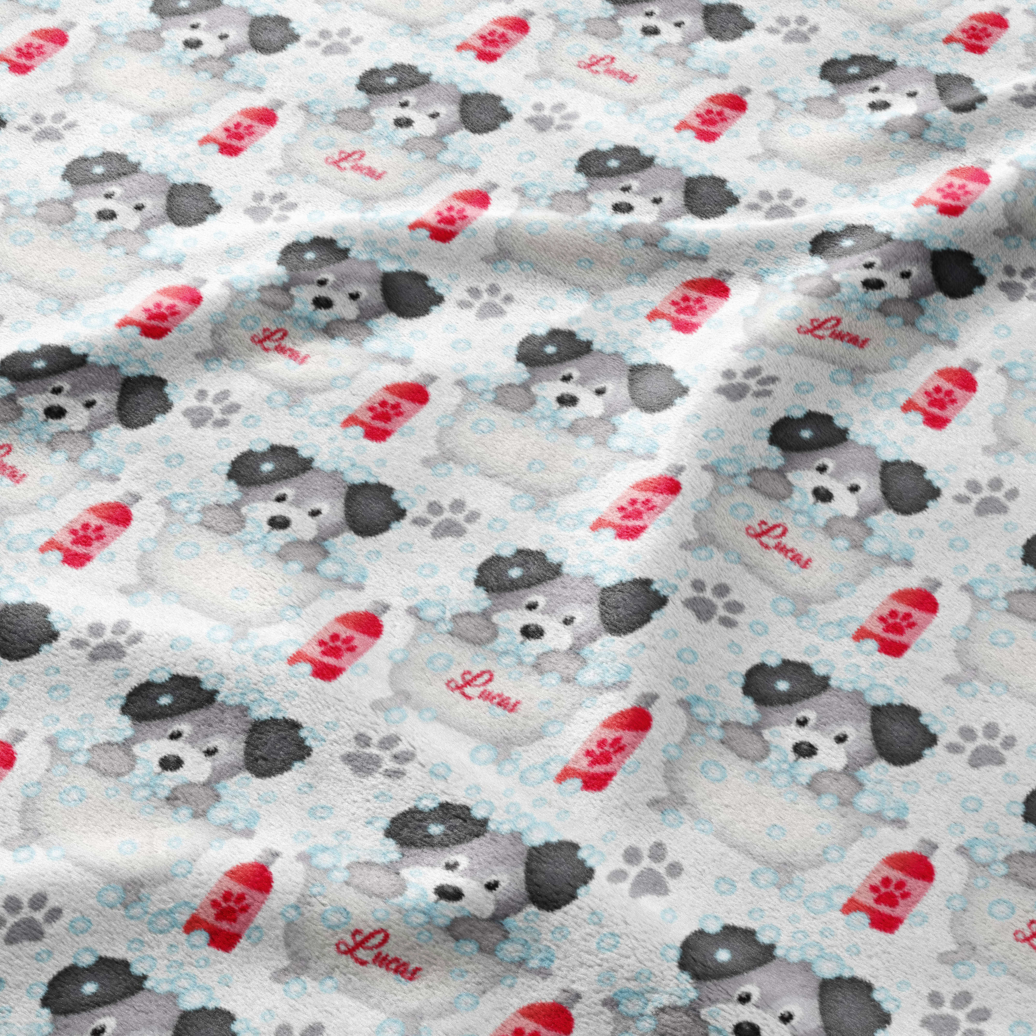 Puppy & Rocket Adventure Blanket