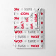 Woof & Bark Paw Print Blanket