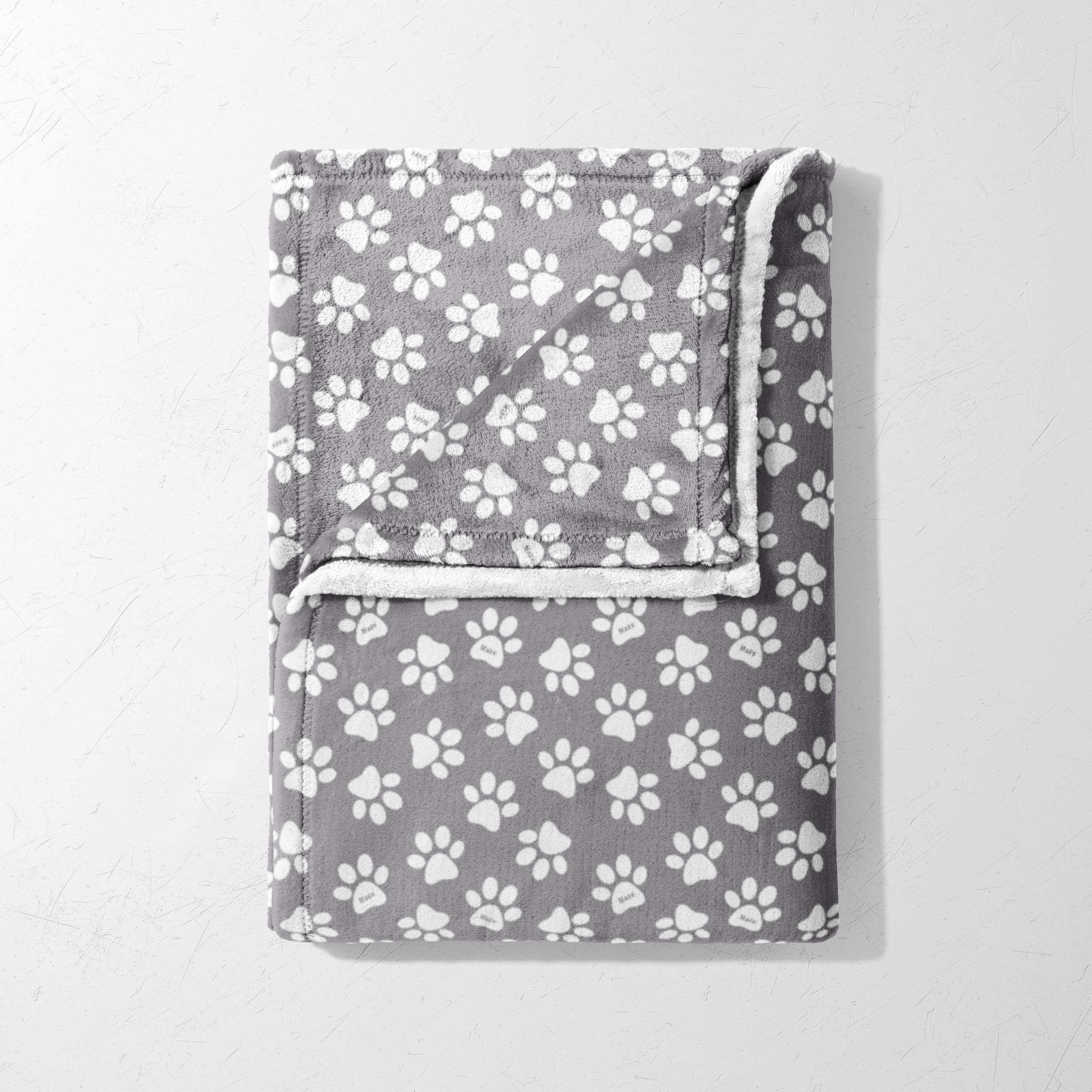 Paw Print Parade Blanket