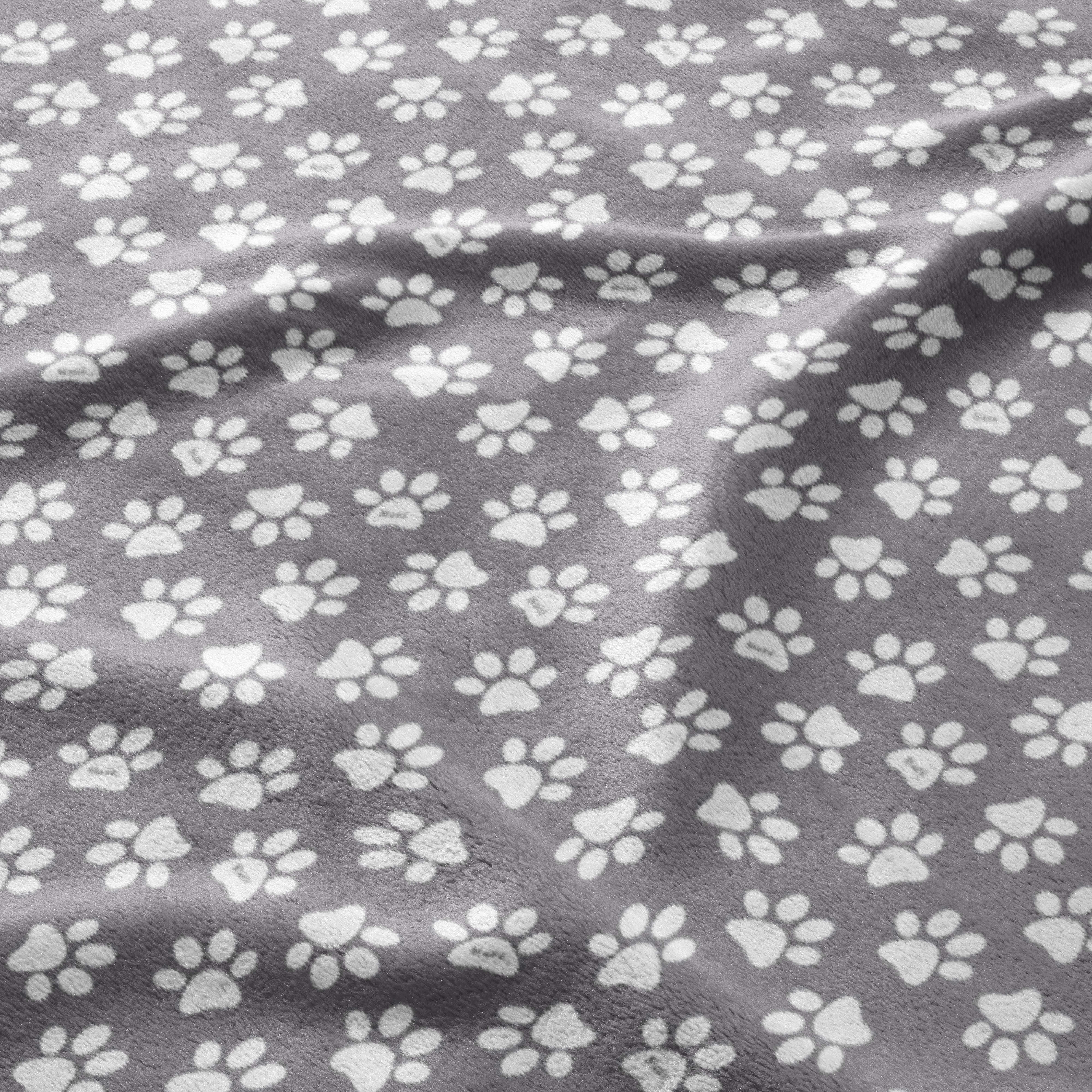 Paw Print Parade Blanket