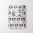 Playful Pup & Ball Blanket