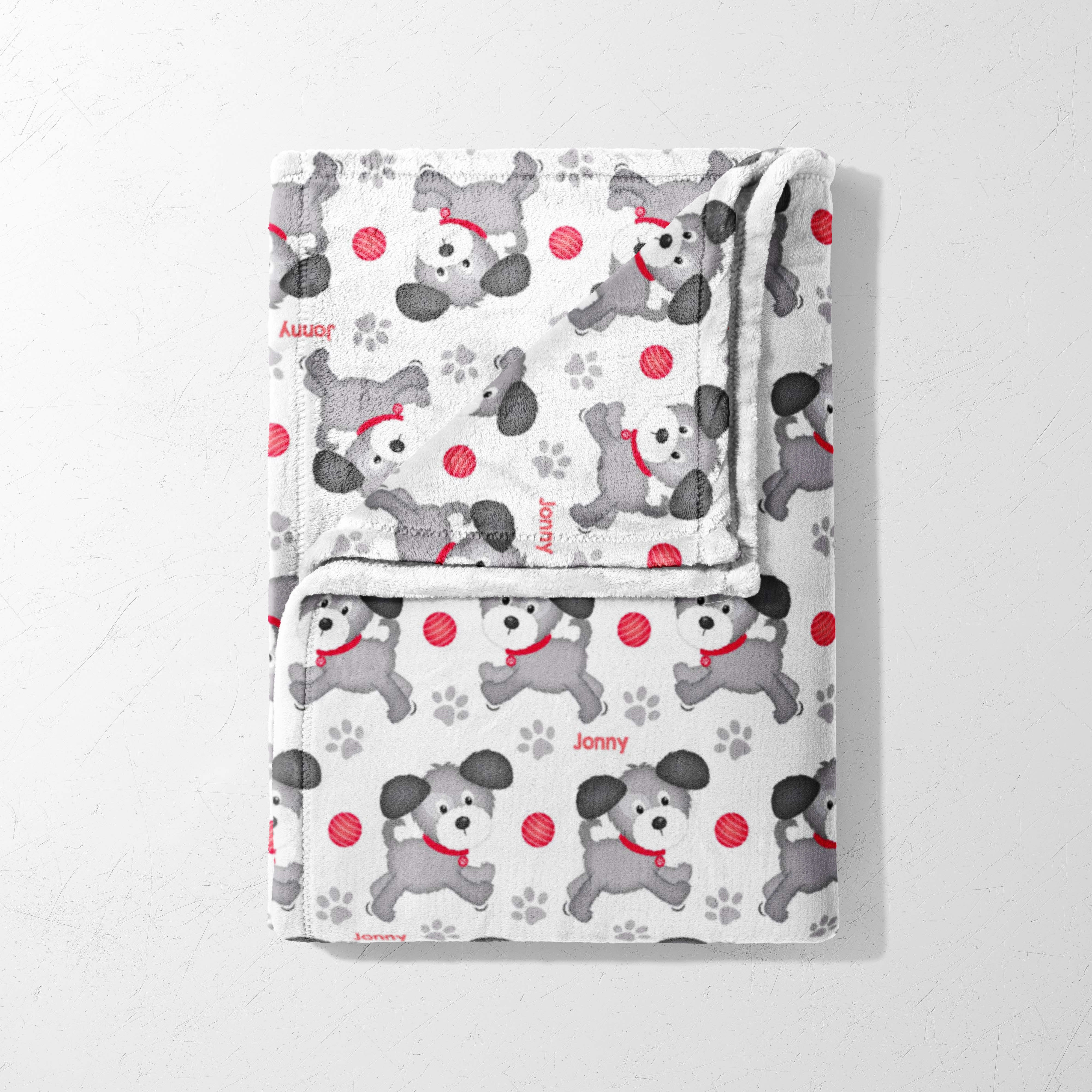 Dancing Pups Blanket