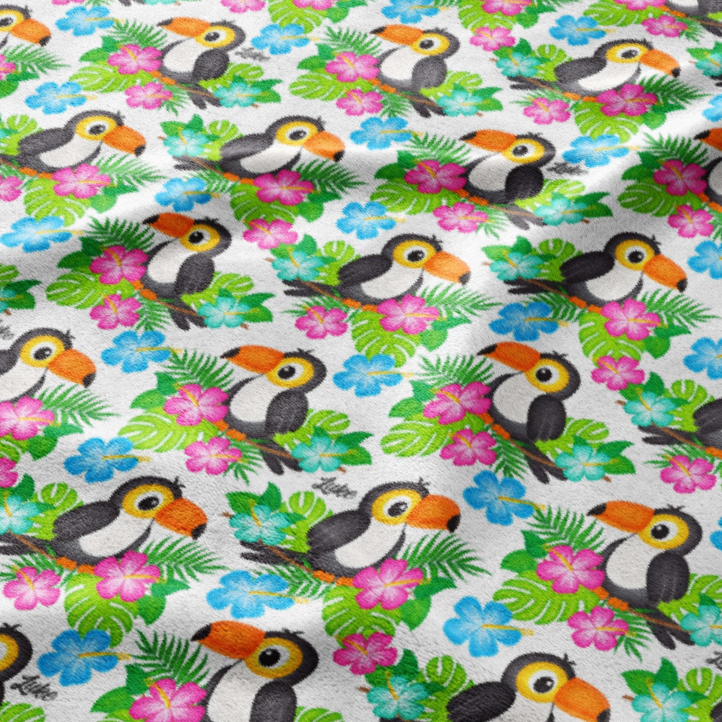 Toucan Tropical Paradise Blanket