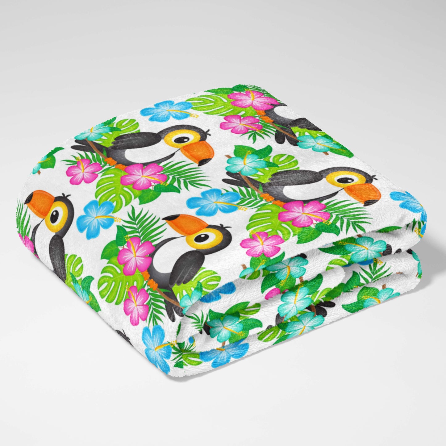Toucan Tropical Paradise Blanket