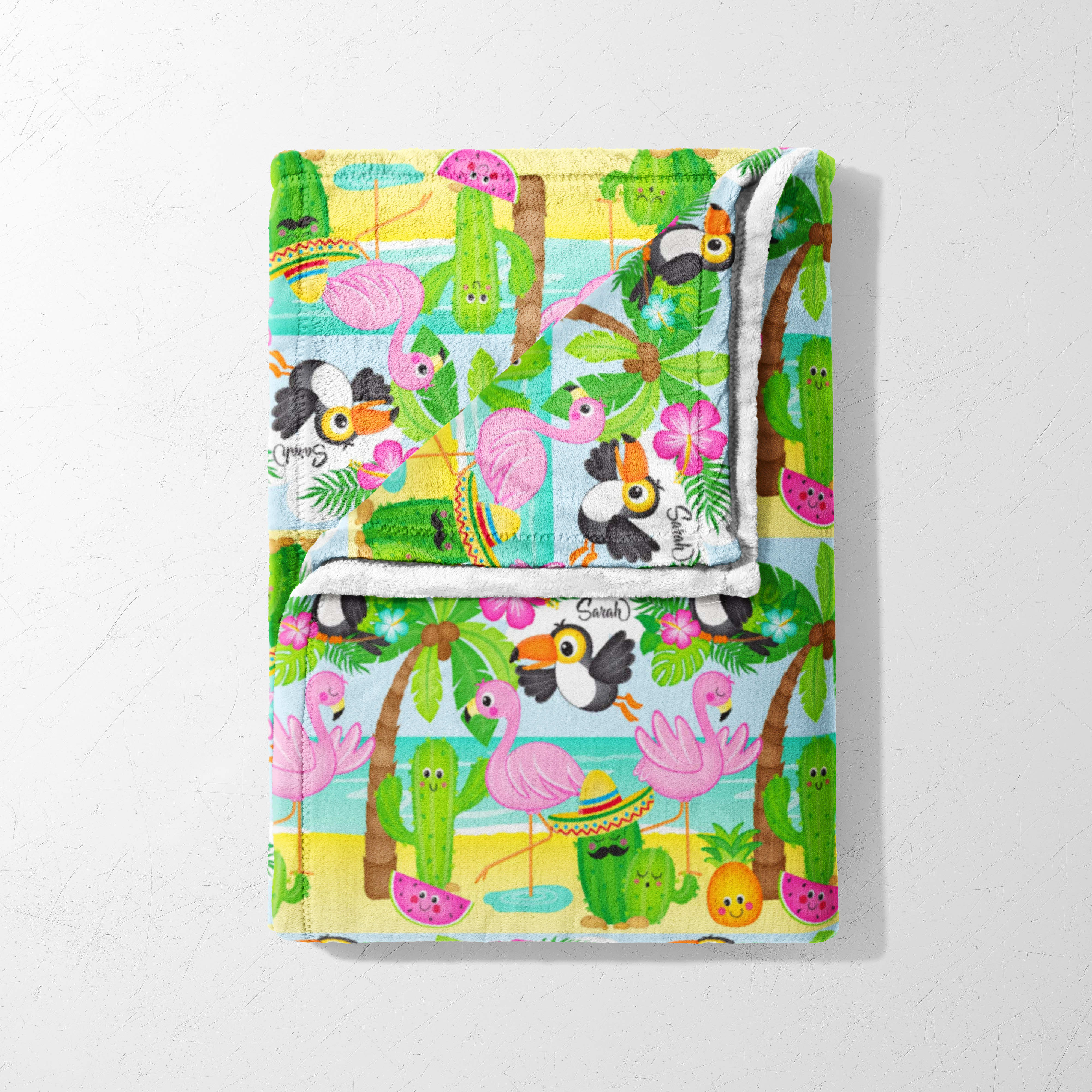 Tropical Fiesta Friends Blanket