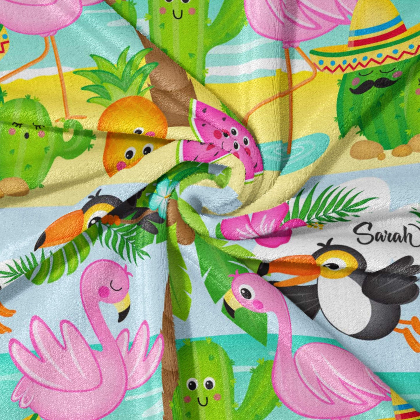 Tropical Fiesta Friends Blanket
