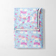 Unicorn Rainbow Romp Blanket