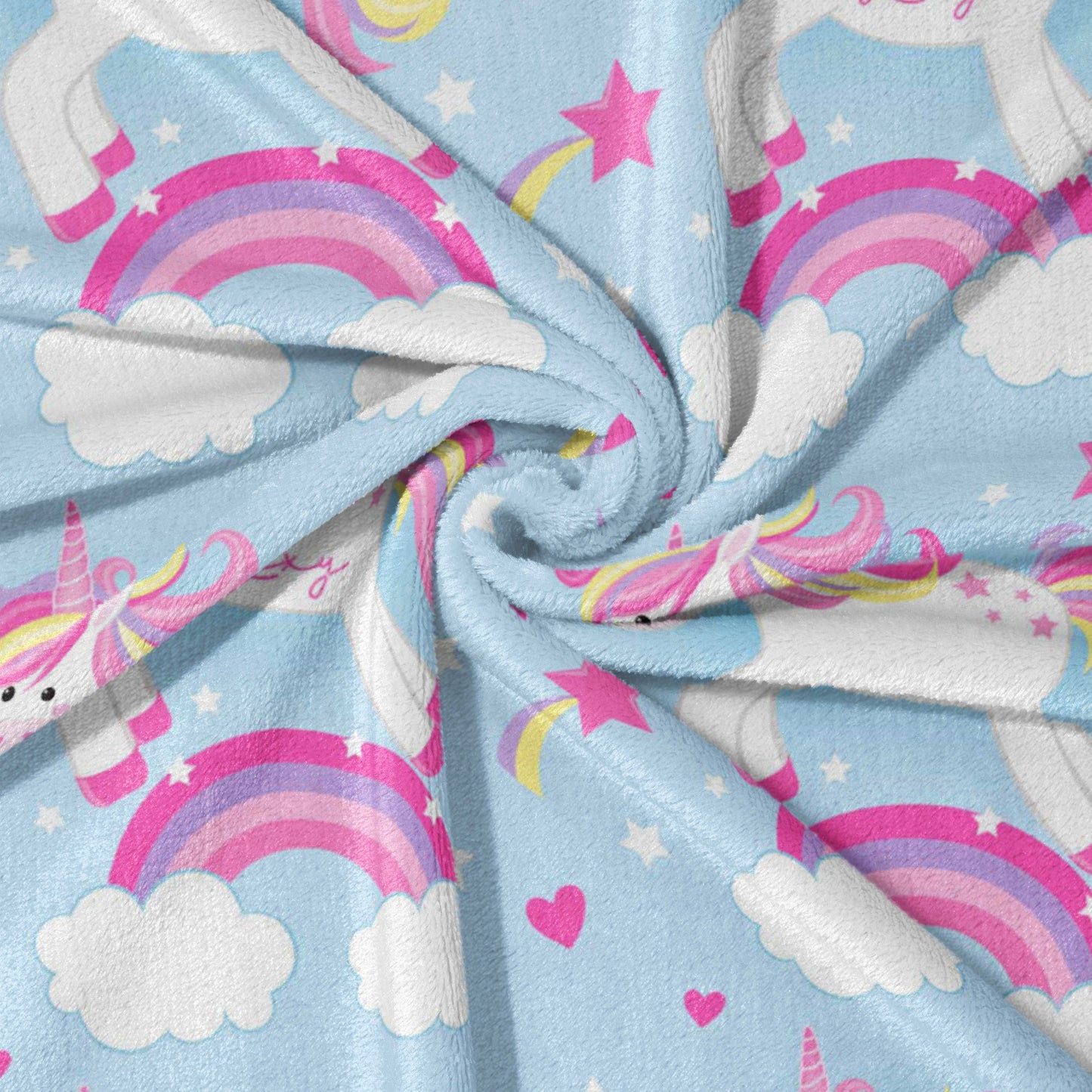 Unicorn Rainbow Romp Blanket