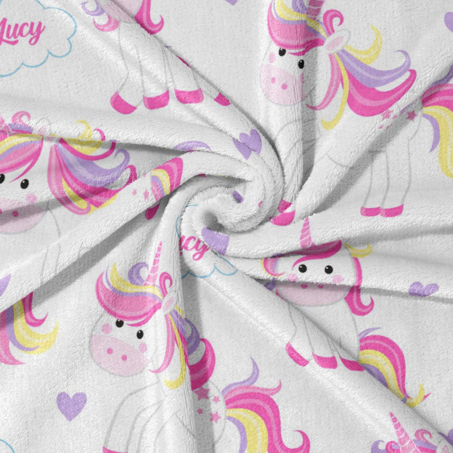 Unicorn Rainbow Parade Blanket