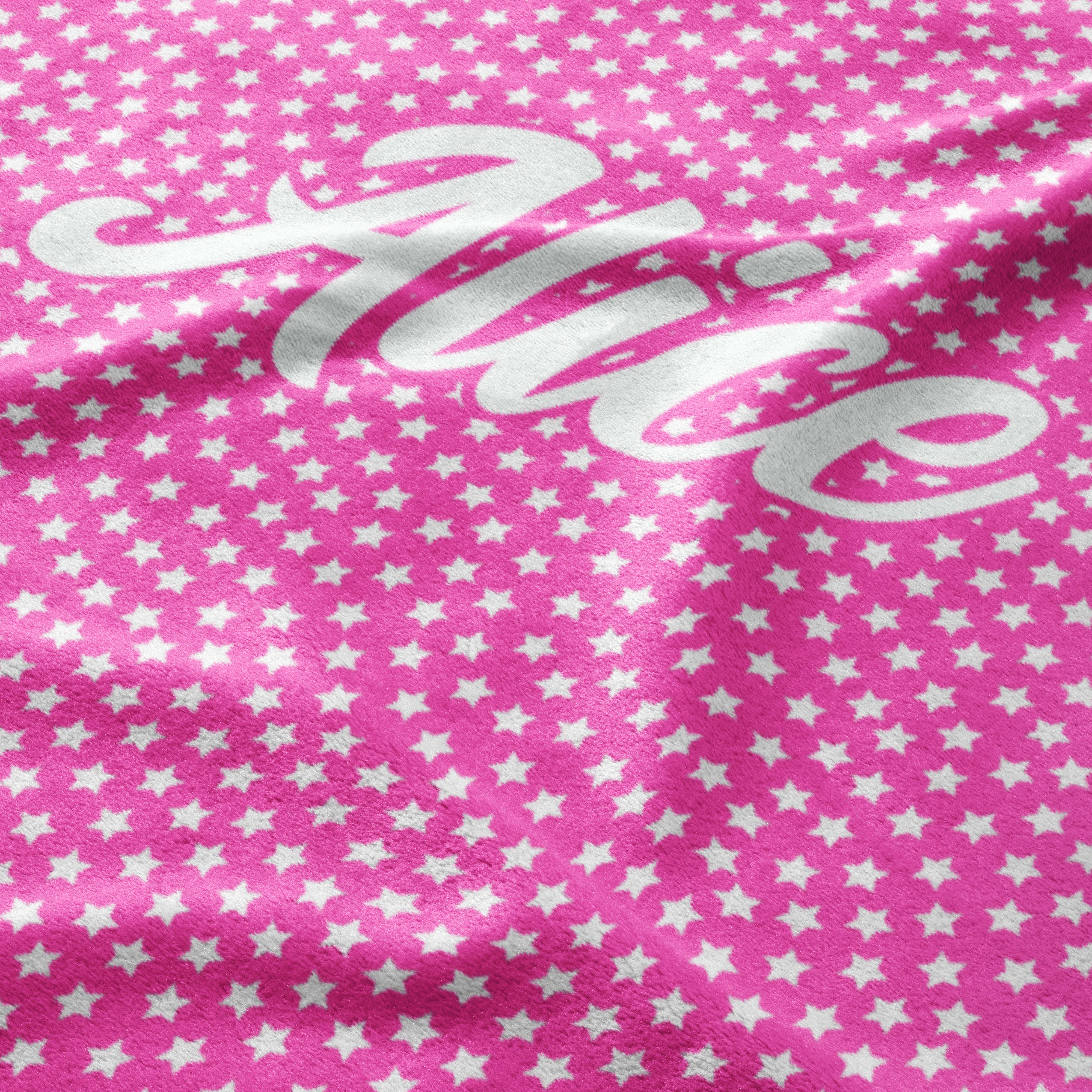 Pink Starry Night Blanket