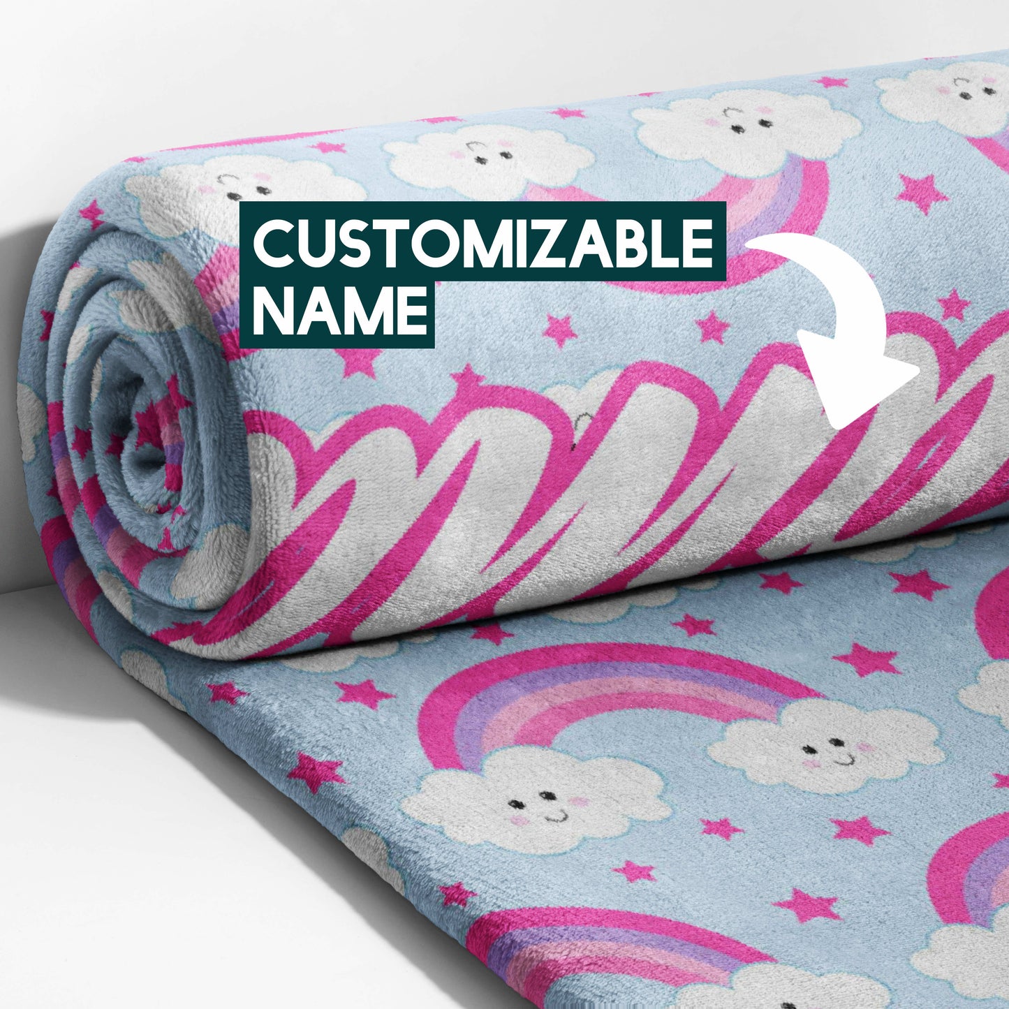 Rainbow Cloud Dreams Blanket