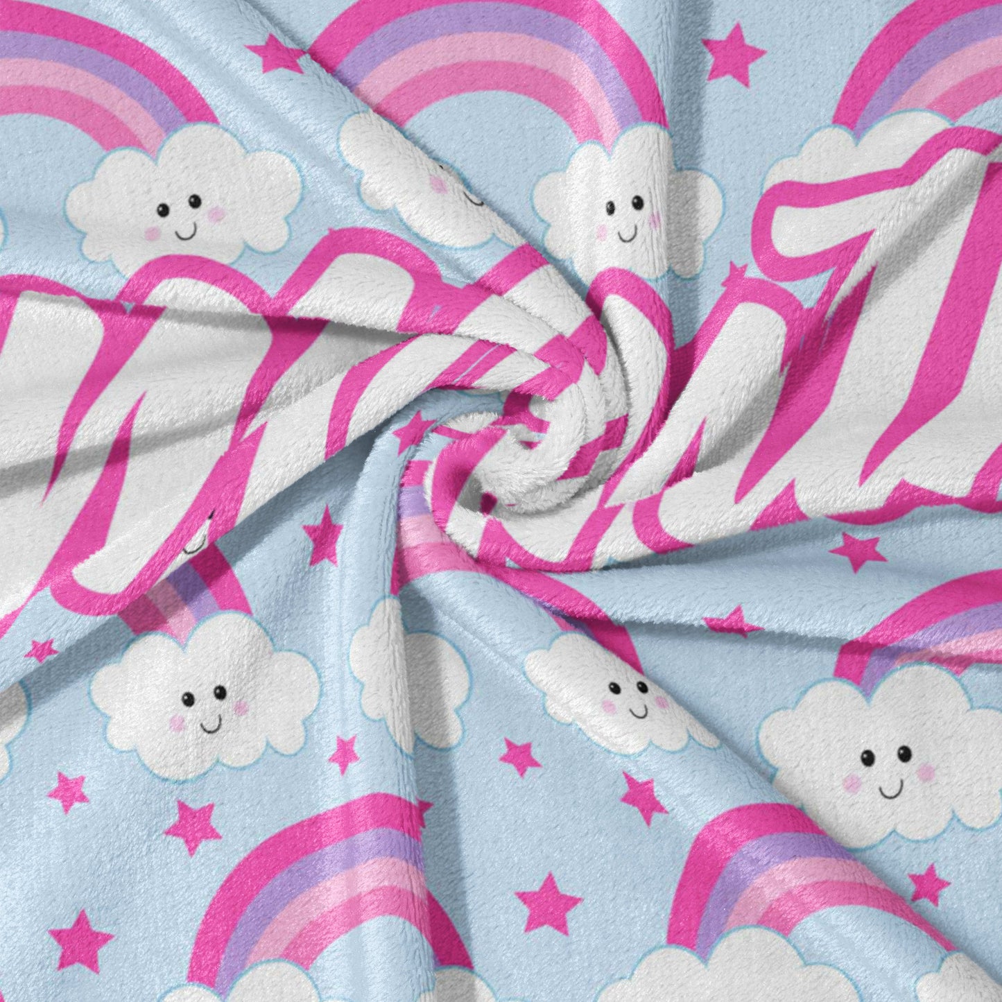 Rainbow Cloud Dreams Blanket