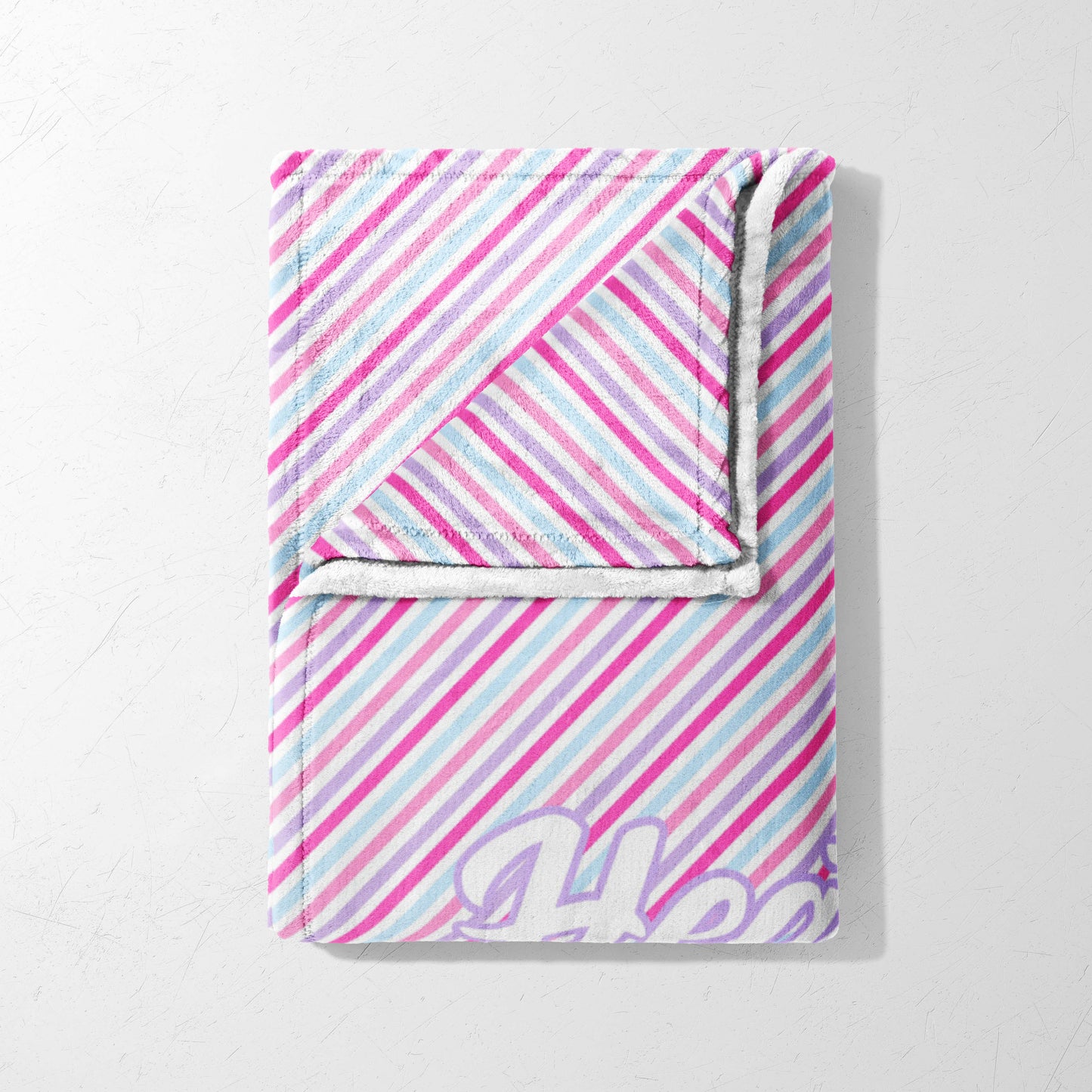 Rainbow Stripe Surprise Blanket