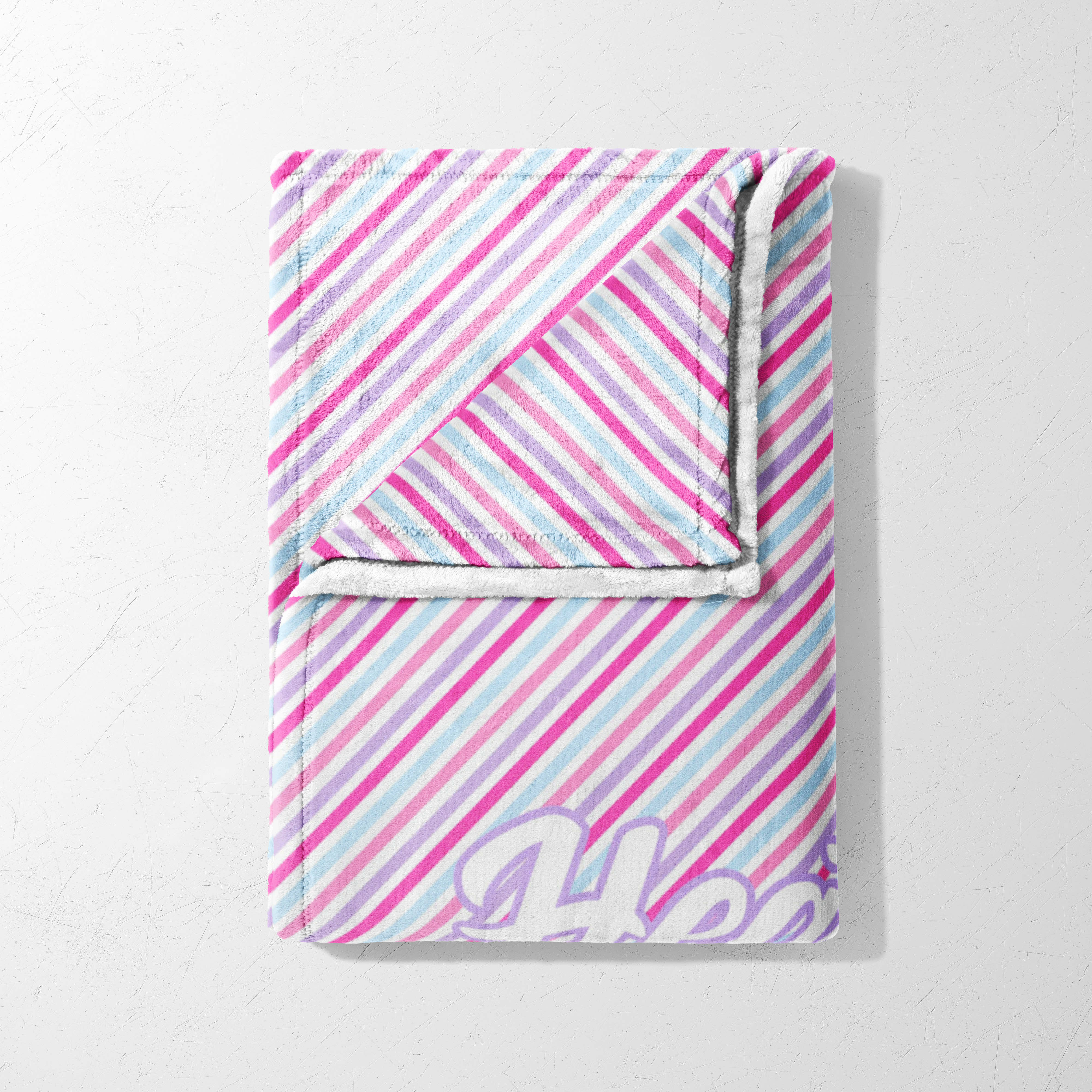 Rainbow Stripe Surprise Blanket