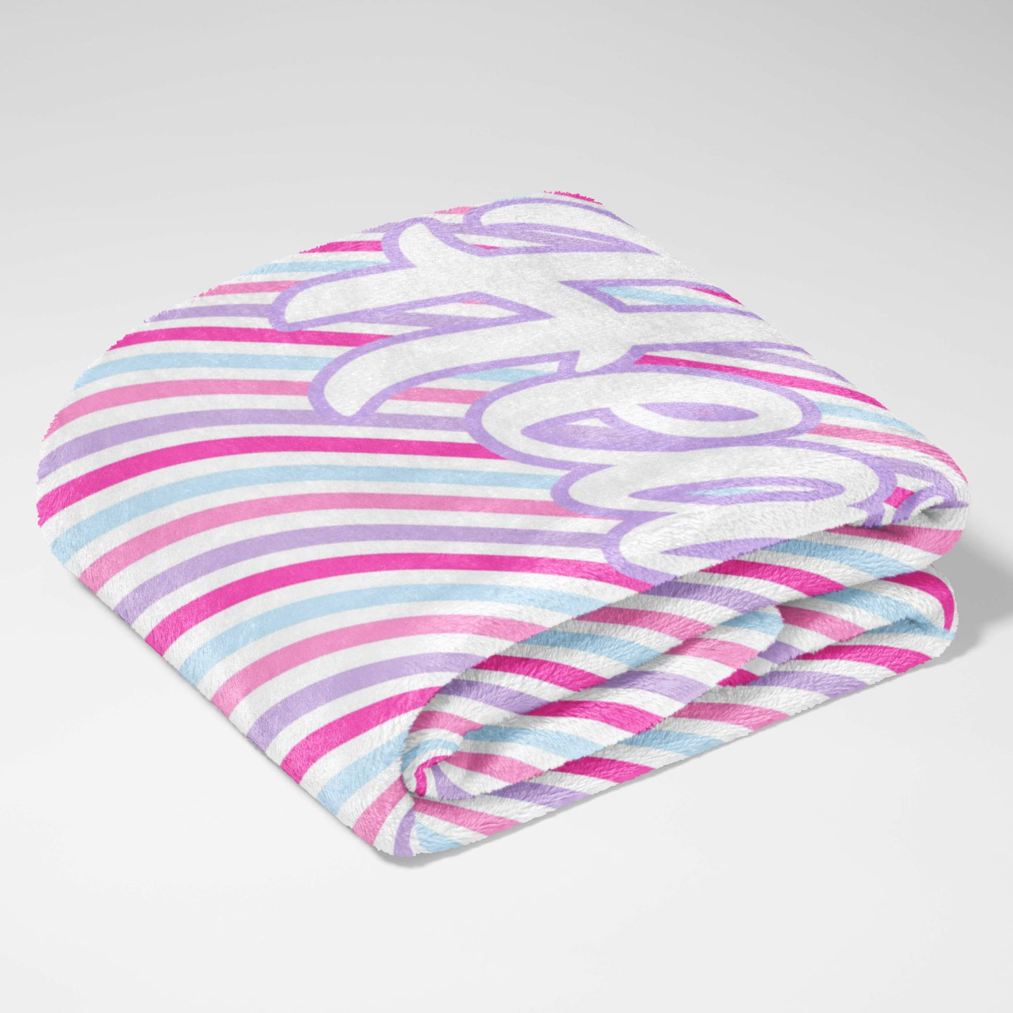 Rainbow Stripe Surprise Blanket