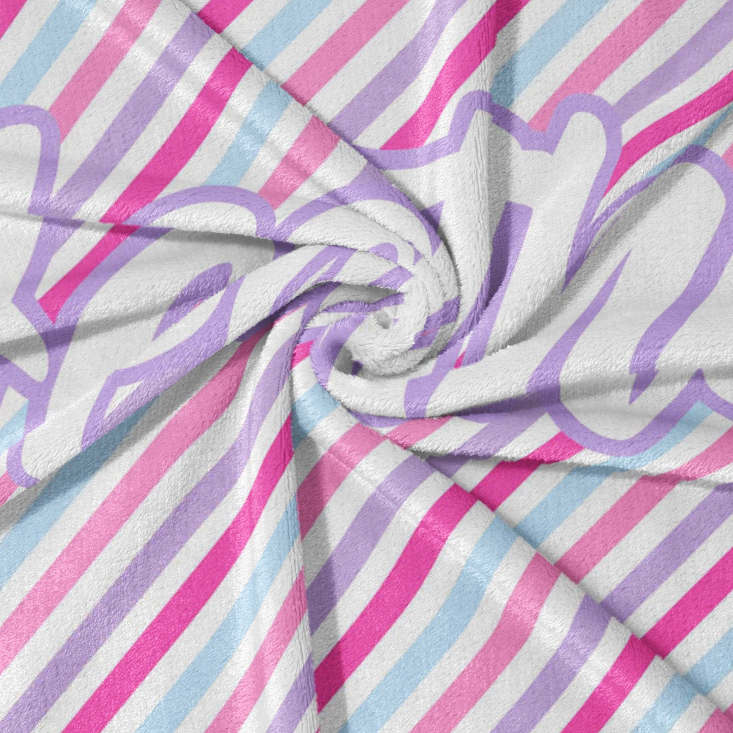 Rainbow Stripe Surprise Blanket