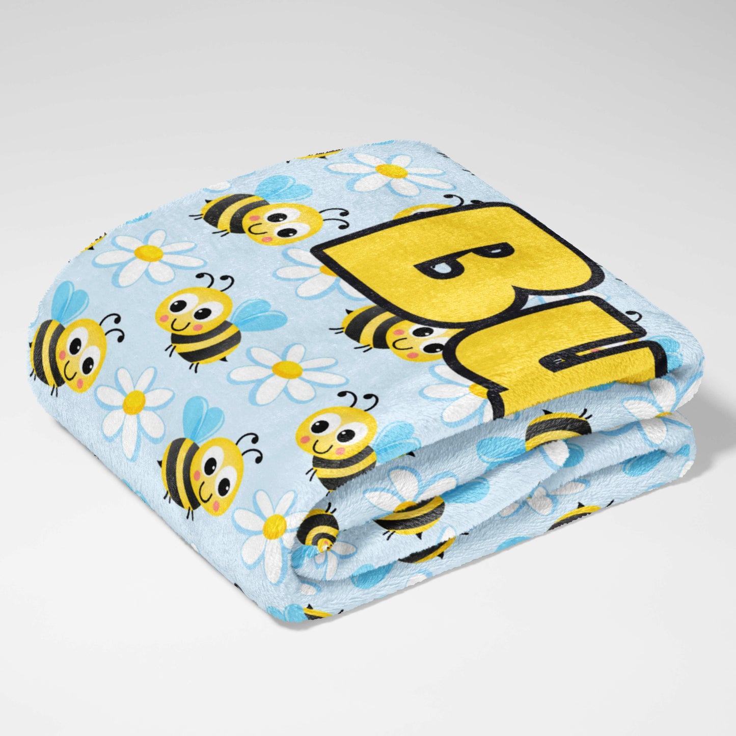Busy Bee Blooms Blanket